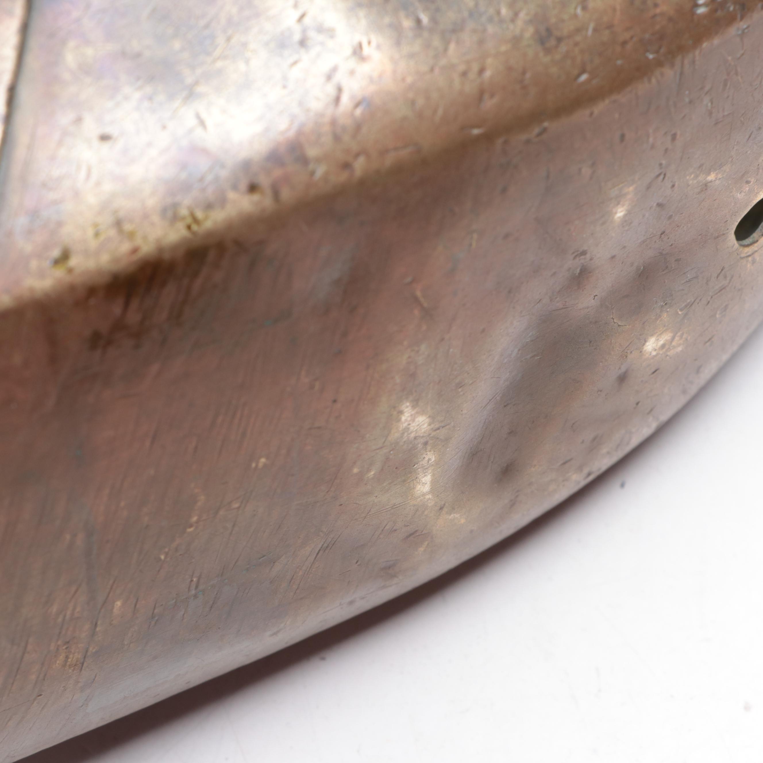 Two Spanish Colonial Cast Brass Stirrups, 17th-19th Century