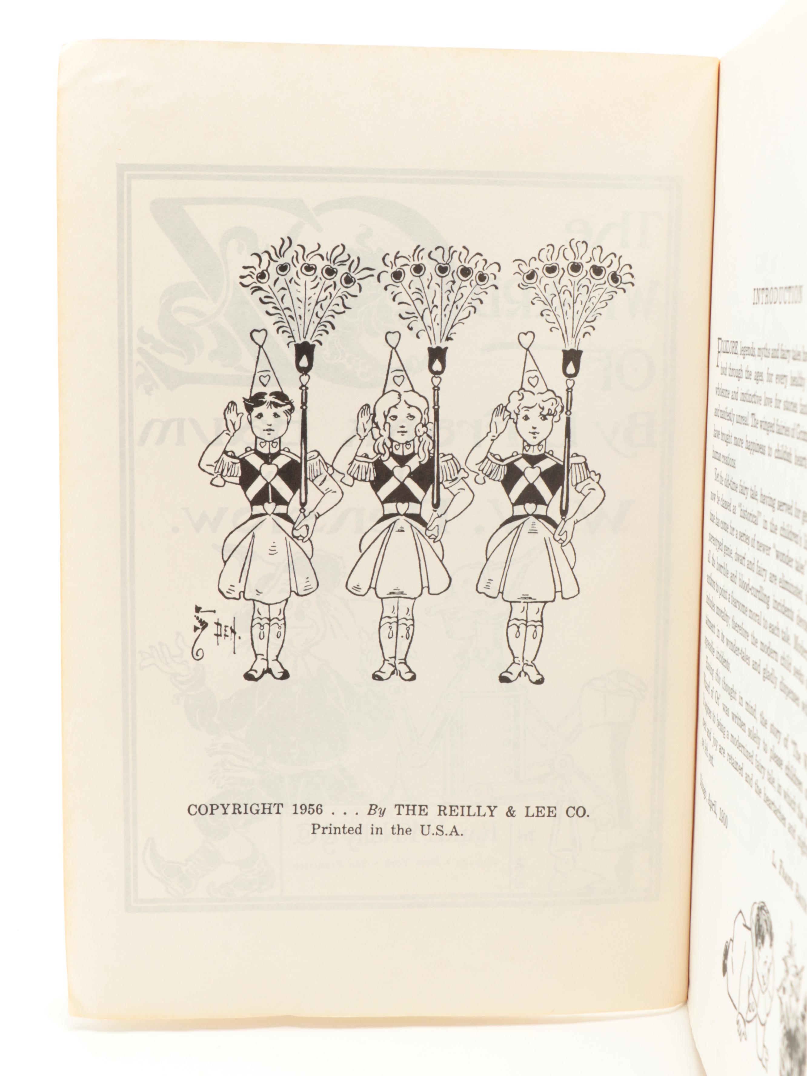 Illustrated "The Wizard of Oz" and More Oz Books by L. Frank Baum, 1970s