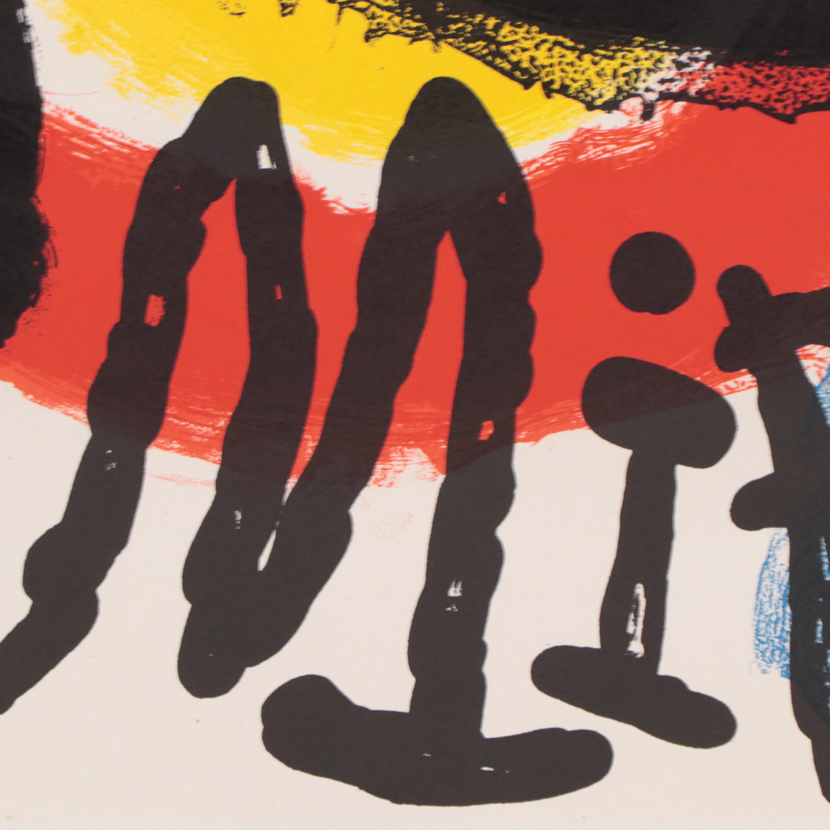 Joan Miró Galerie Maeght Exhibition Poster "Murales Peintures" 1961