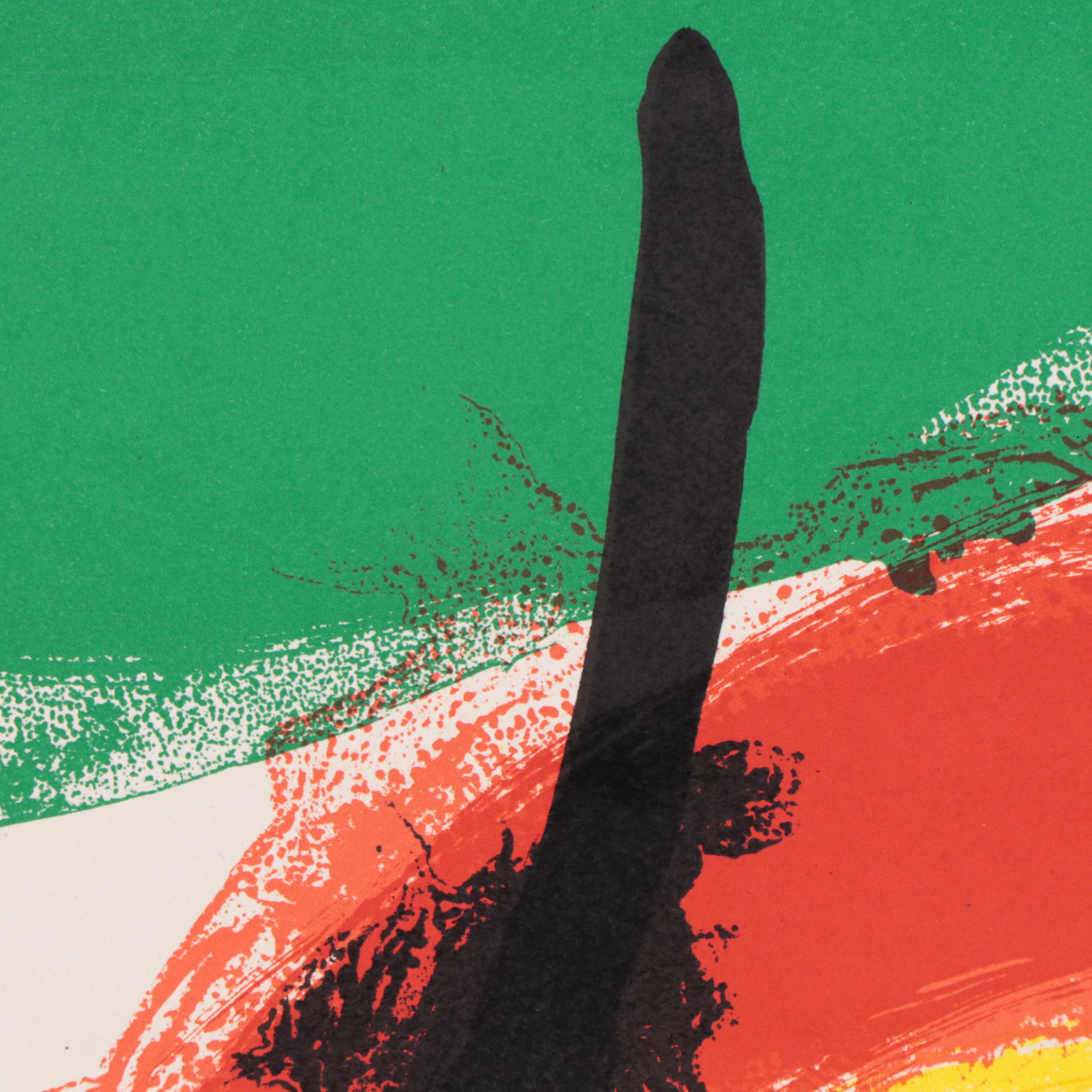 Joan Miró Galerie Maeght Exhibition Poster "Murales Peintures" 1961