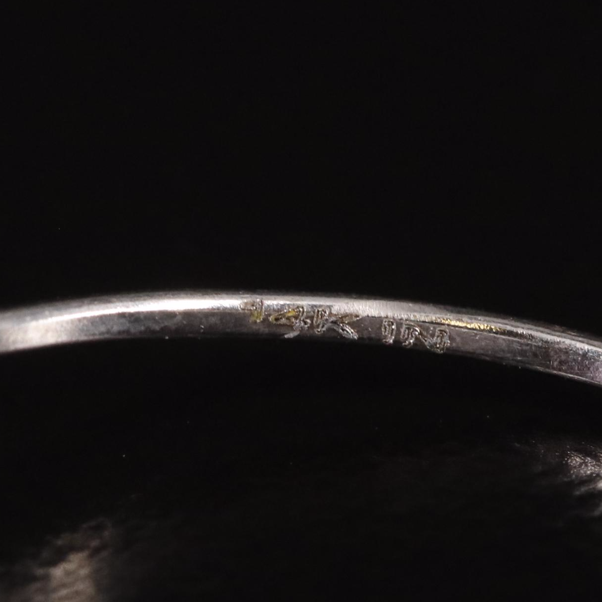 14K Amethyst Solitaire Ring