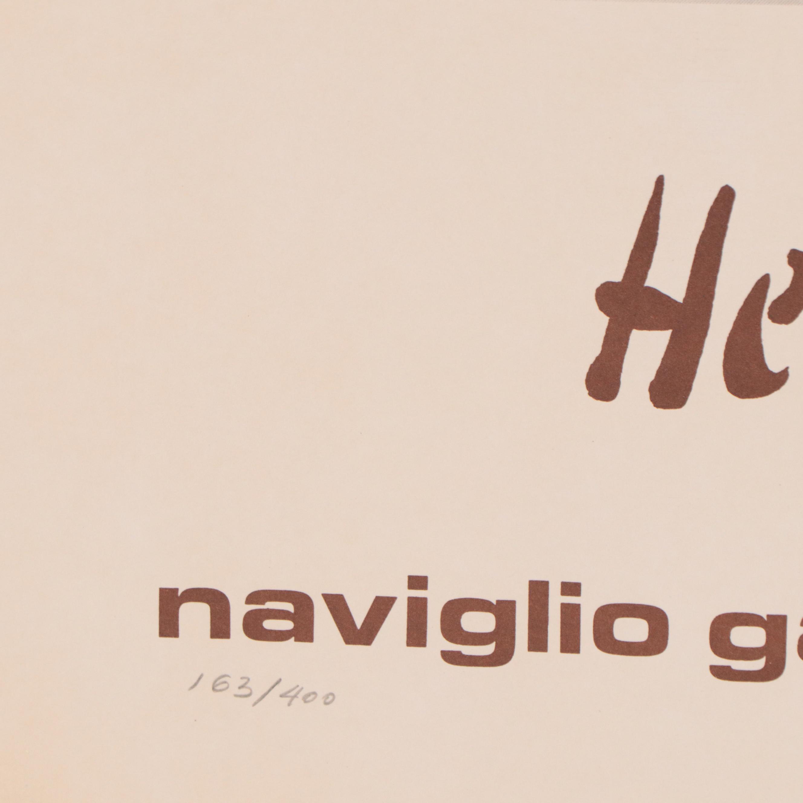 Henri Matisse Naviglio Galleria d'Arte Exhibition Poster, Circa 1969