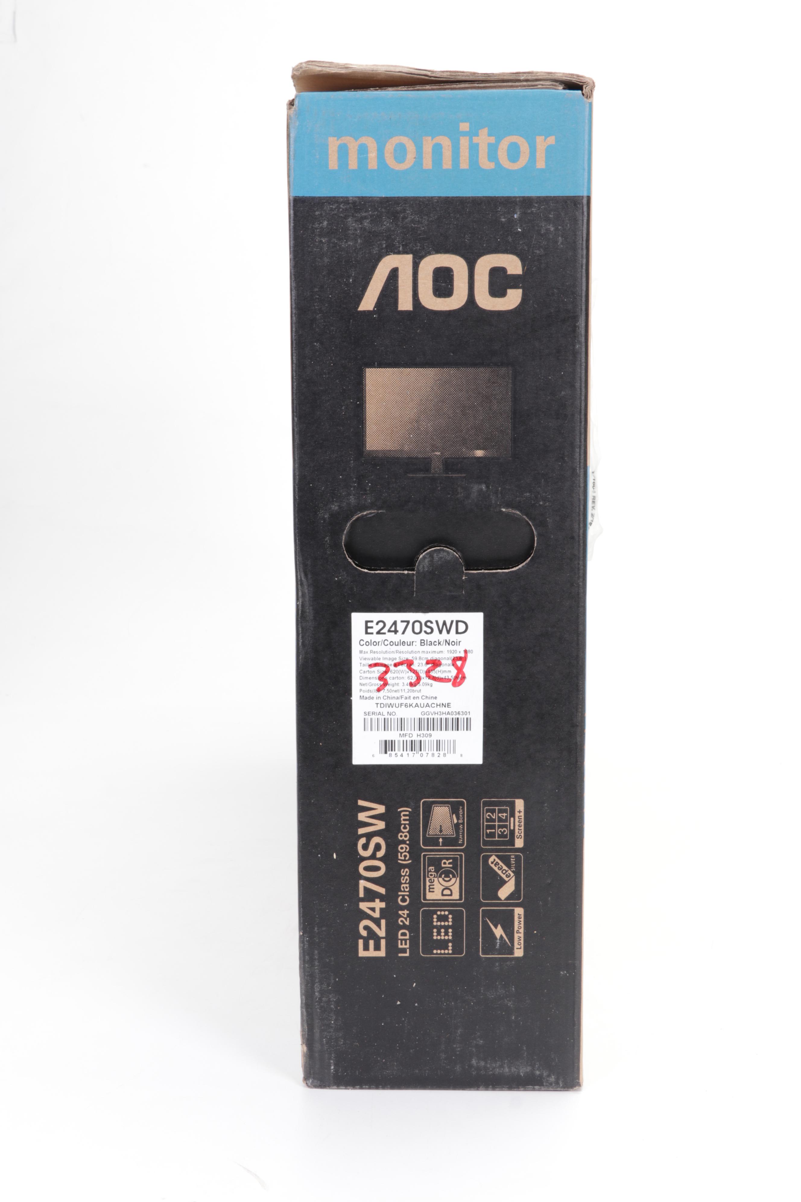 AOC 24" LED Computer Monitor