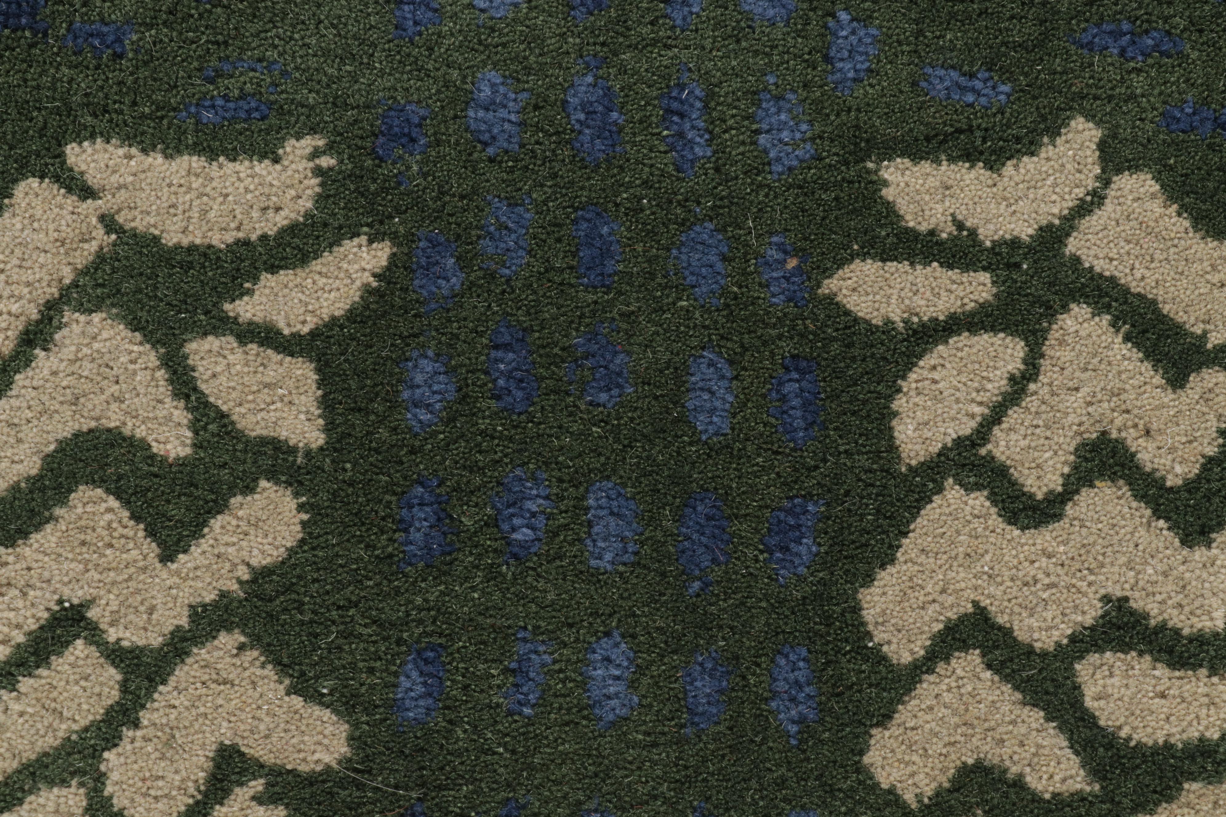 2'10 x 5' Hand-Tufted Pictorial Crocodile Form Accent Rug