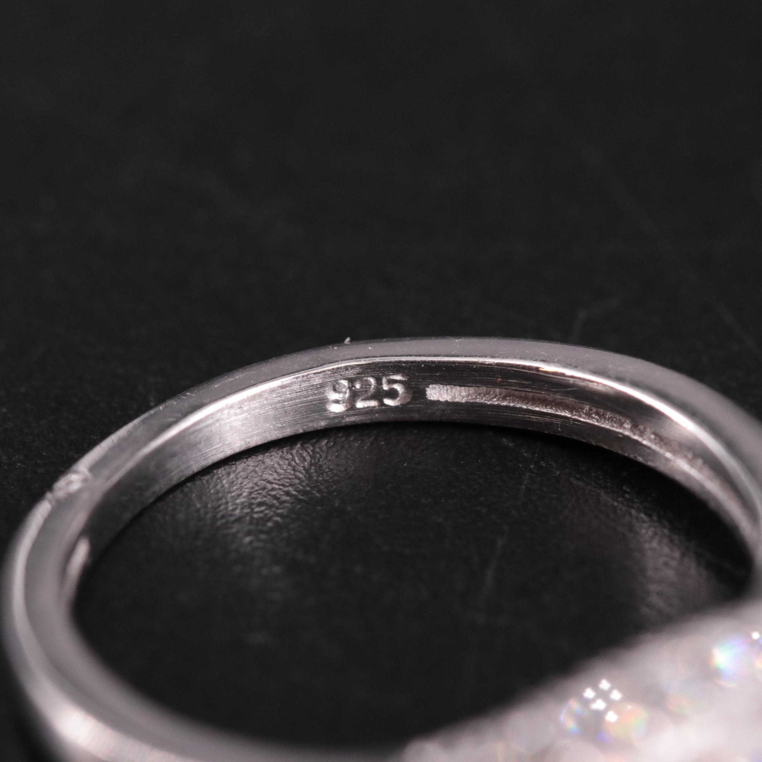 Sterling Cubic Zirconia Ring