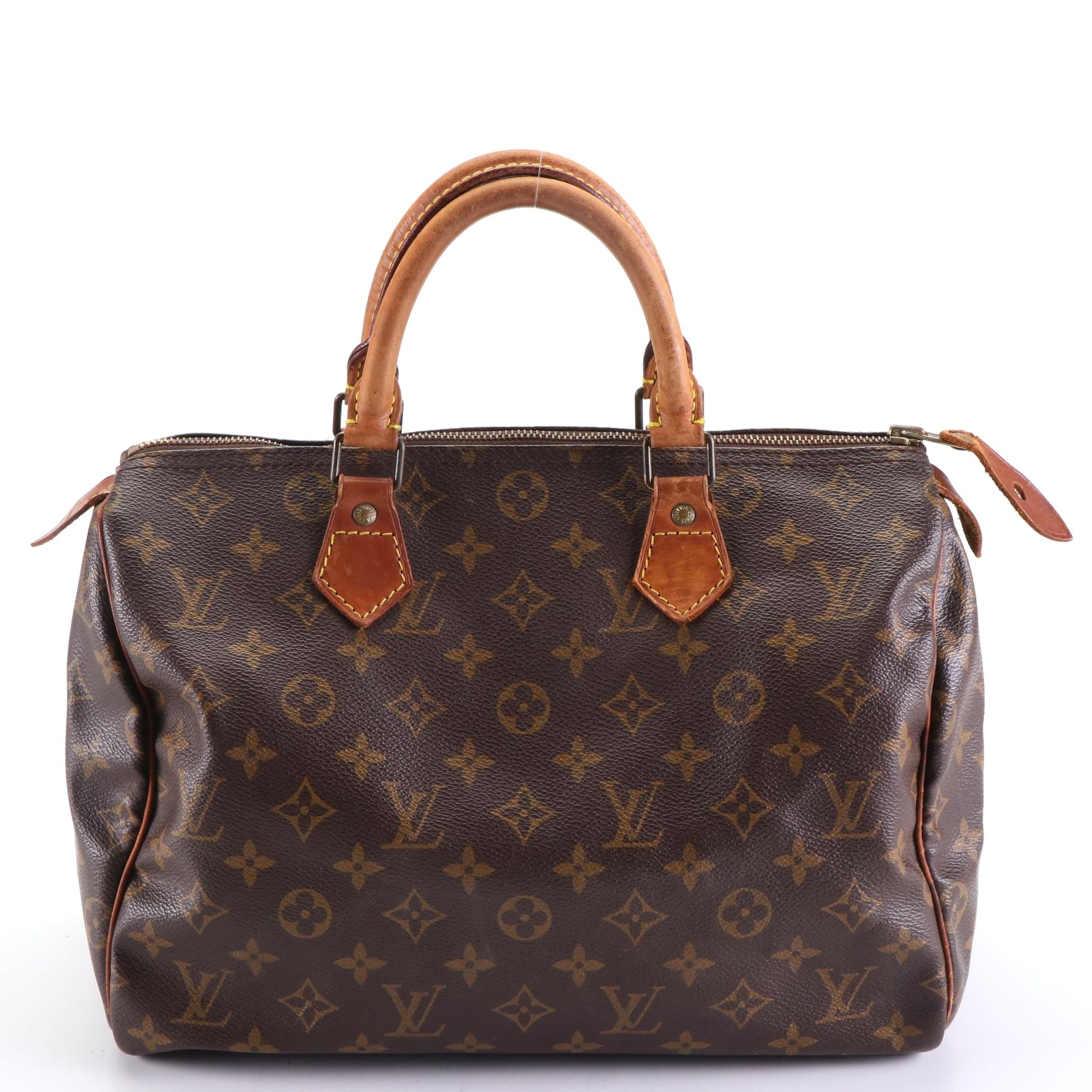 Louis Vuitton Speedy 30 in Monogram Canvas and Vachetta Leather