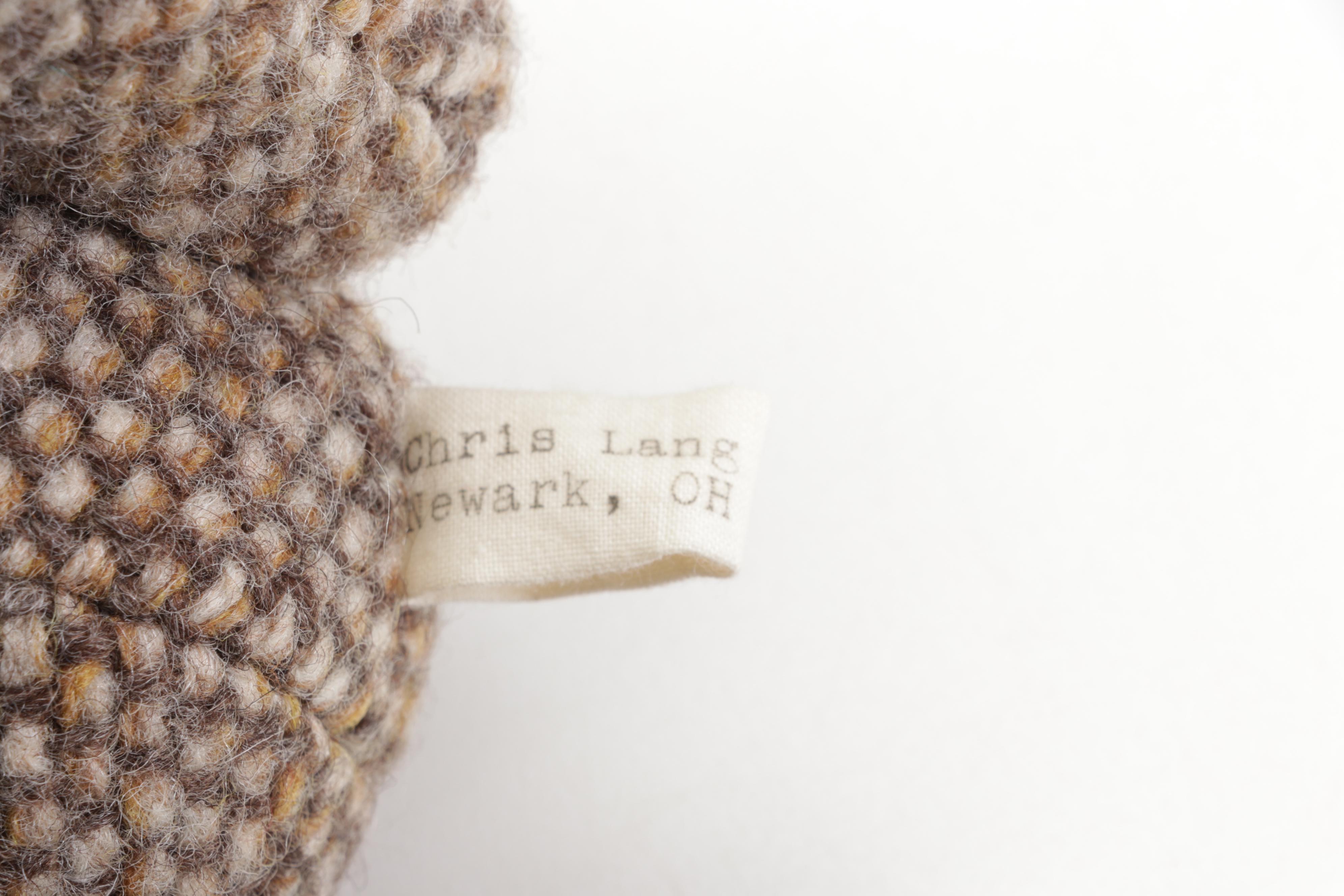 Chris Lang "Marshall Bear" & "Bailey Bear" Hand Pulled Wool Jointed Teddy Bears