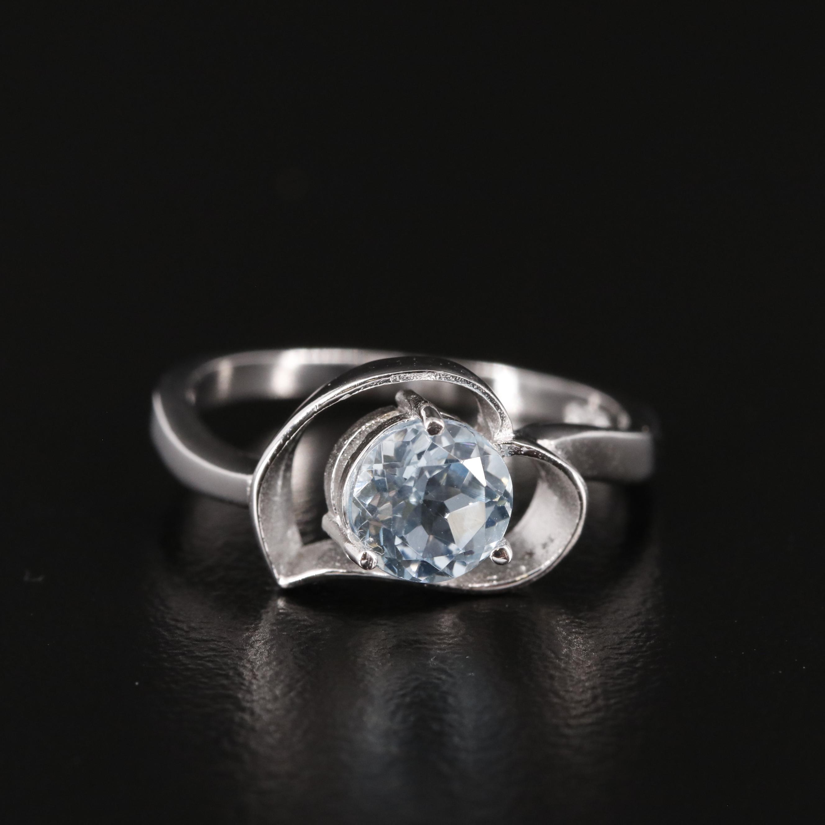 Sterling Blue Topaz Ring