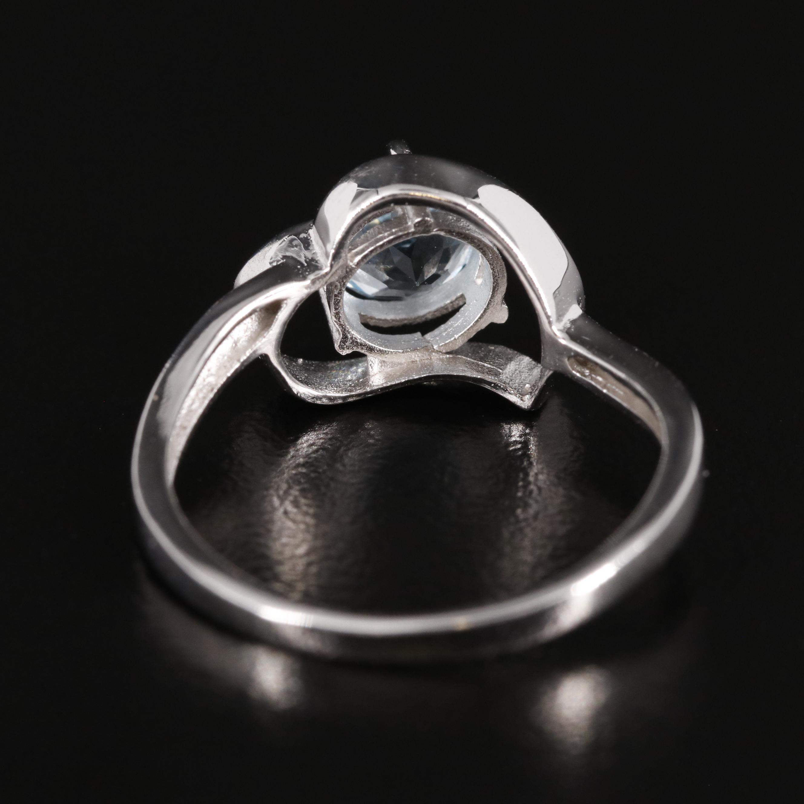 Sterling Blue Topaz Ring