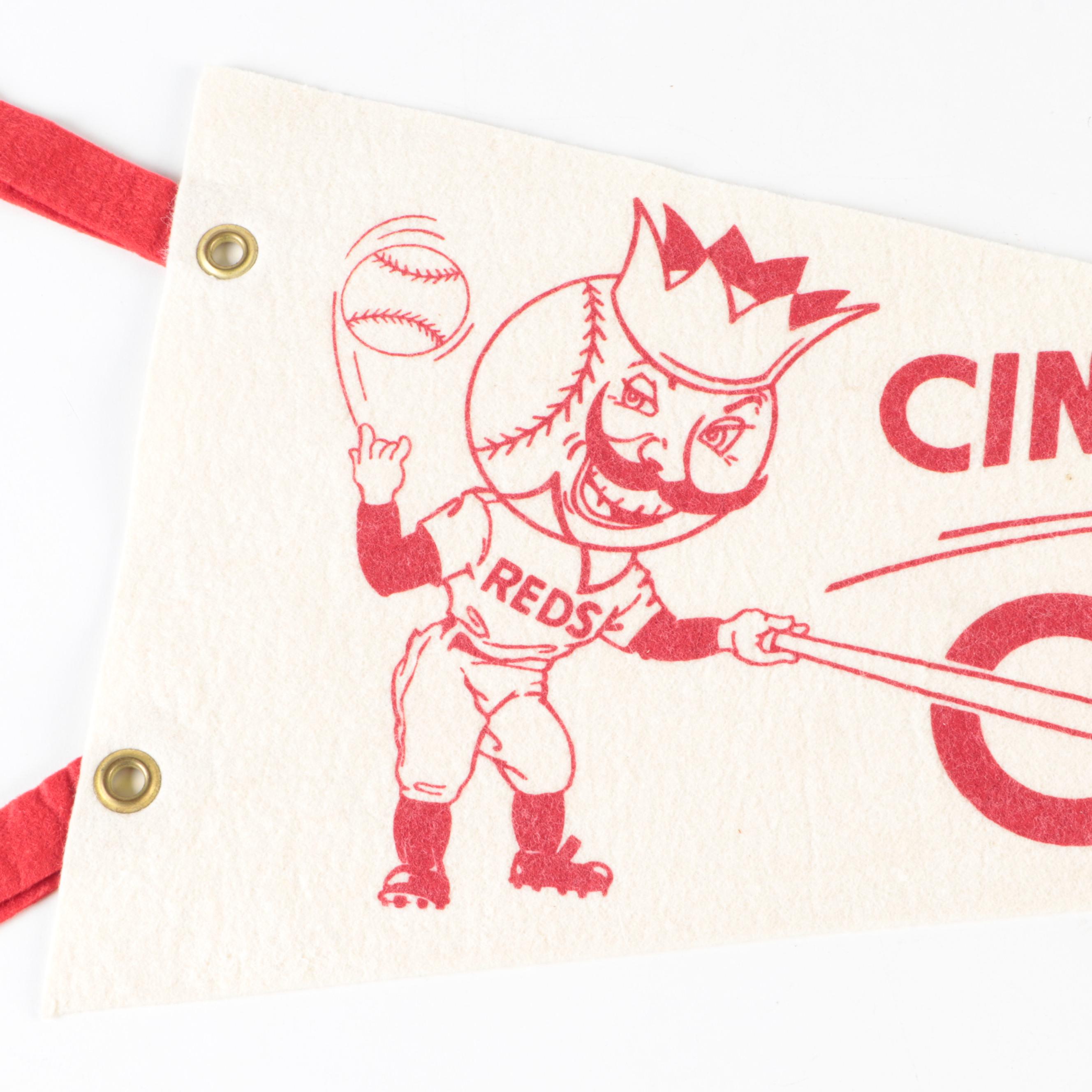 1961 Cincinnati Reds MLB National League Champions Pennant