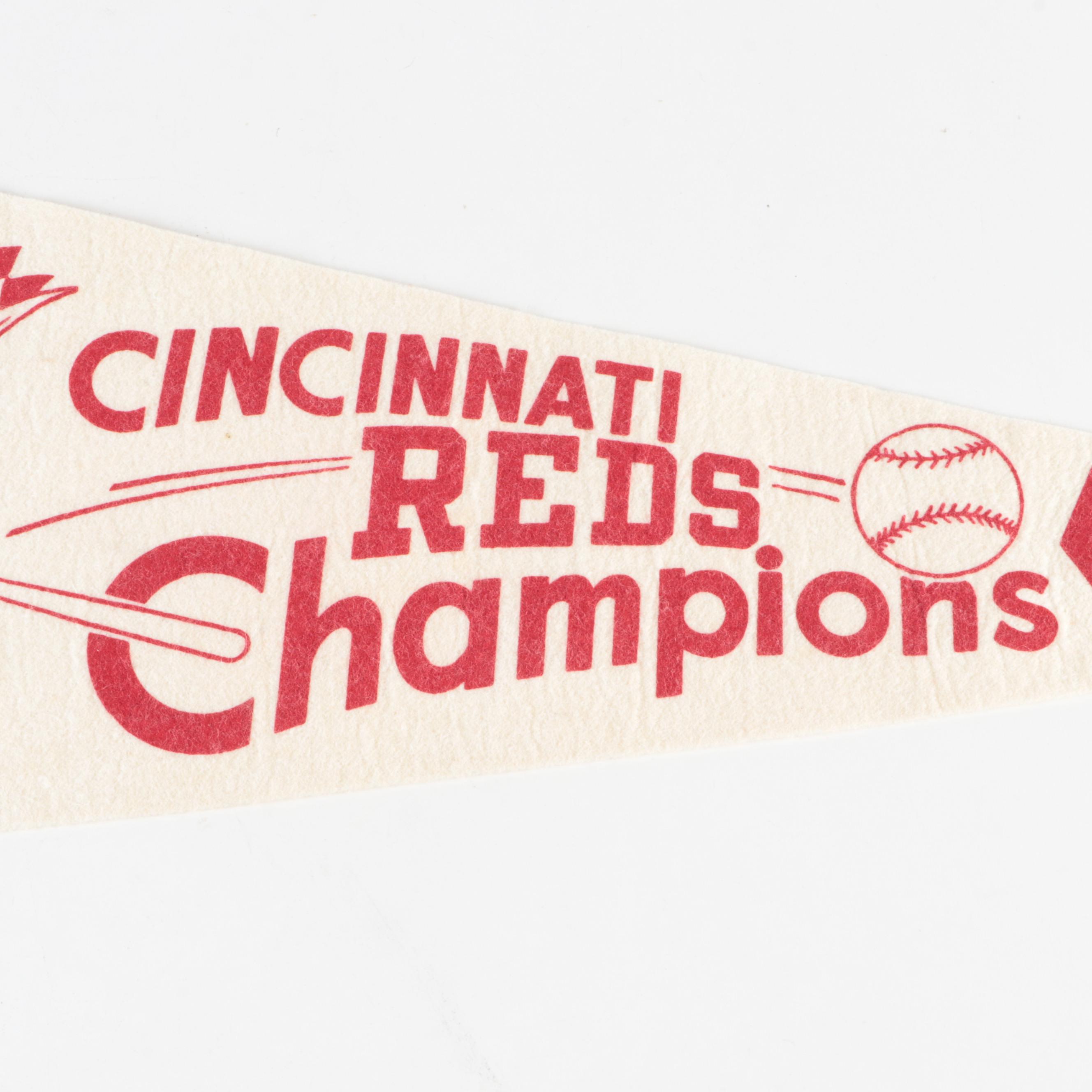 1961 Cincinnati Reds MLB National League Champions Pennant