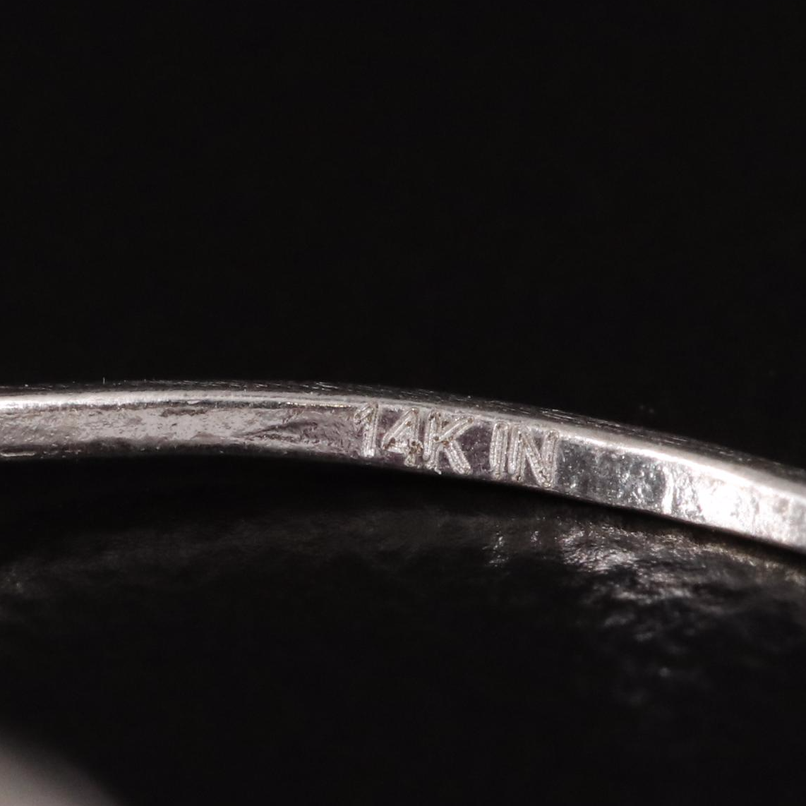 14K Ruby Solitaire Ring