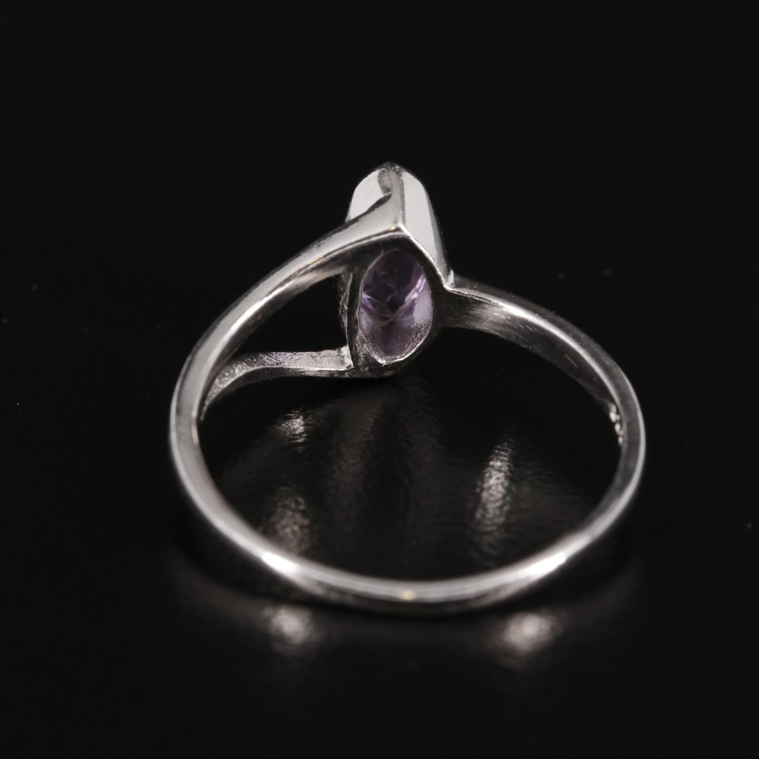 Sterling Amethyst Ring