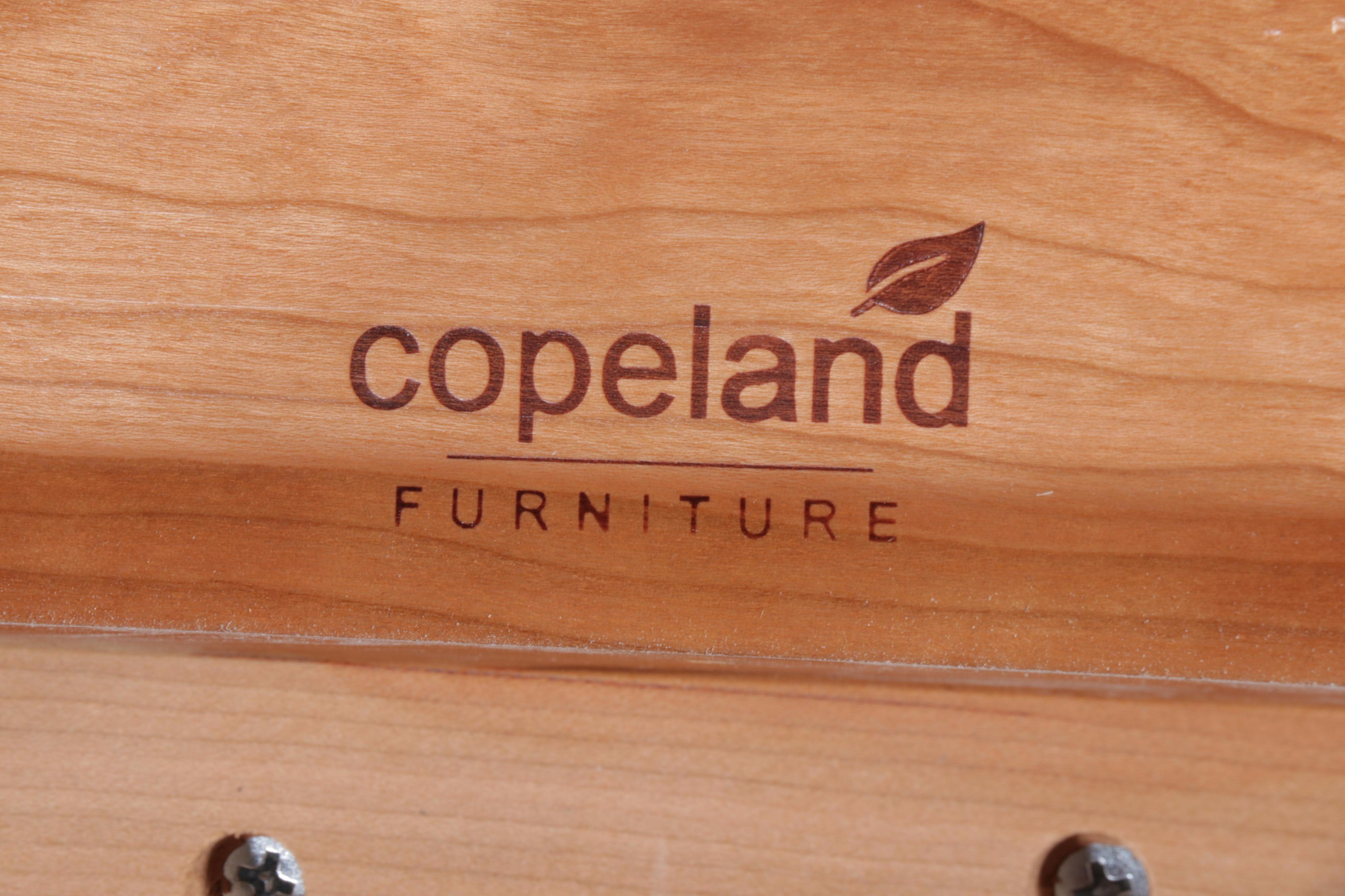 Copeland Furniture Shaker Style Cherrywood Queen Size Sleigh Bed Frame