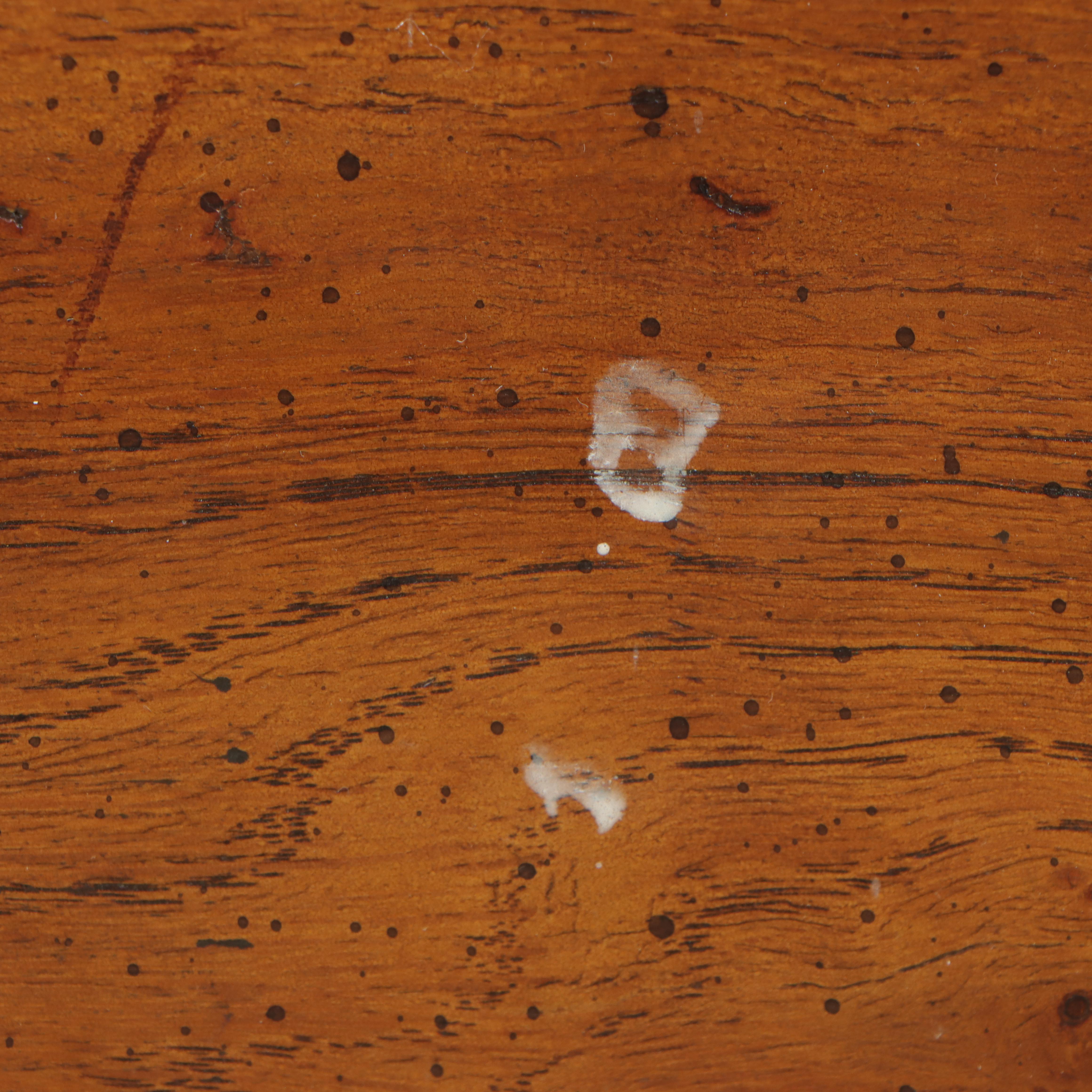 Henredon "Artefacts" Campaign Style Oak Two-Drawer Low Chest, circa 1970