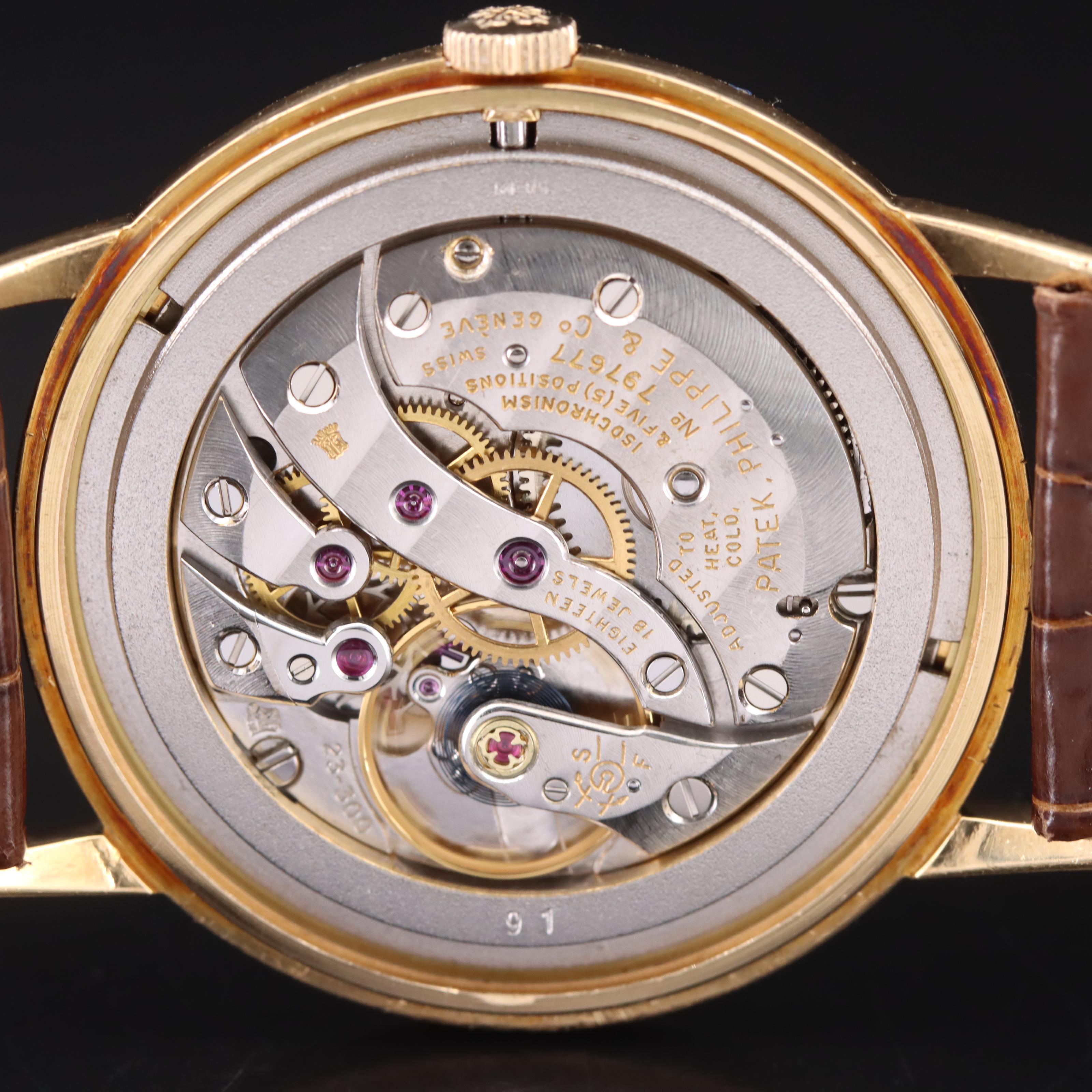 Patek Philippe Calatrava 18K Stem Wind Watch