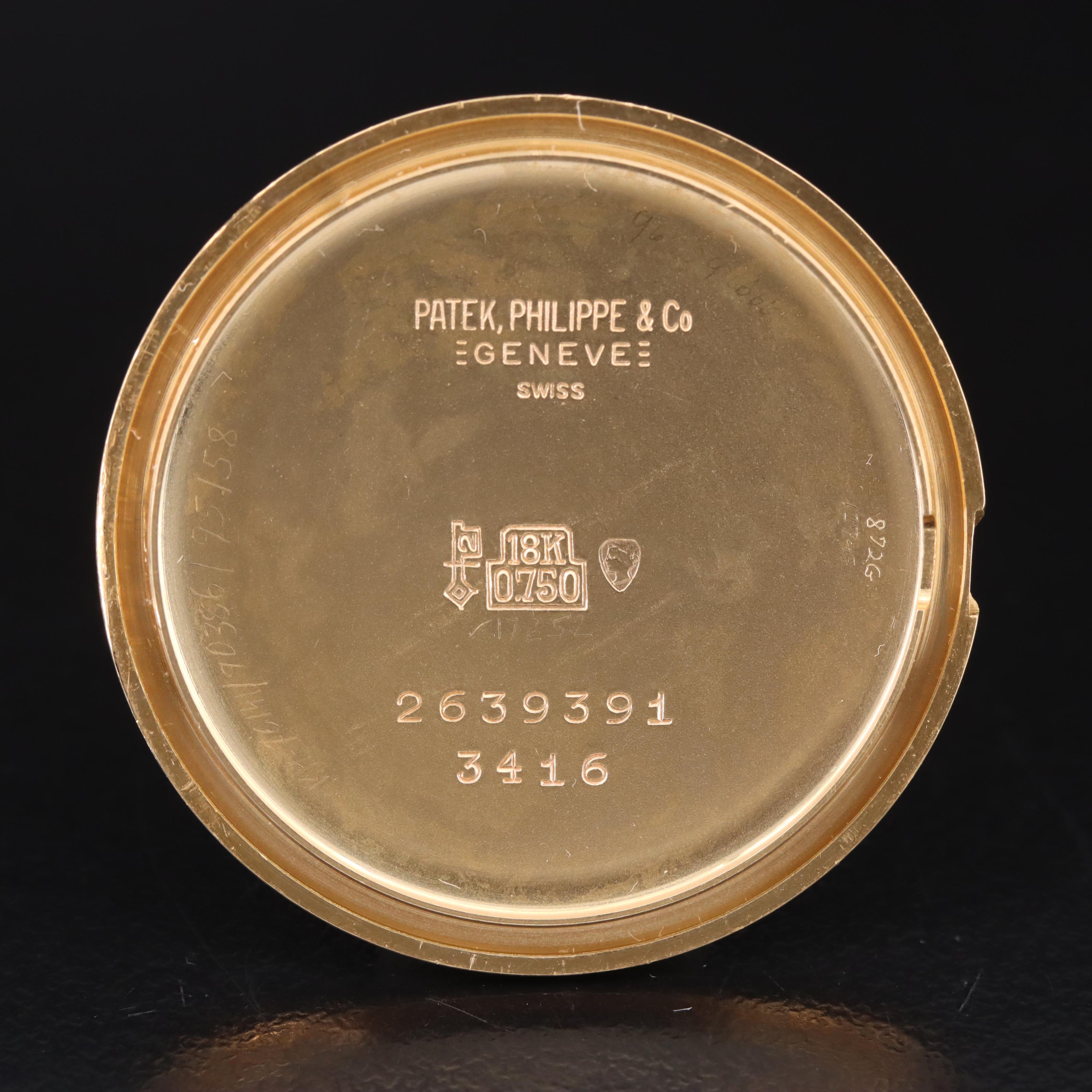 Patek Philippe Calatrava 18K Stem Wind Watch