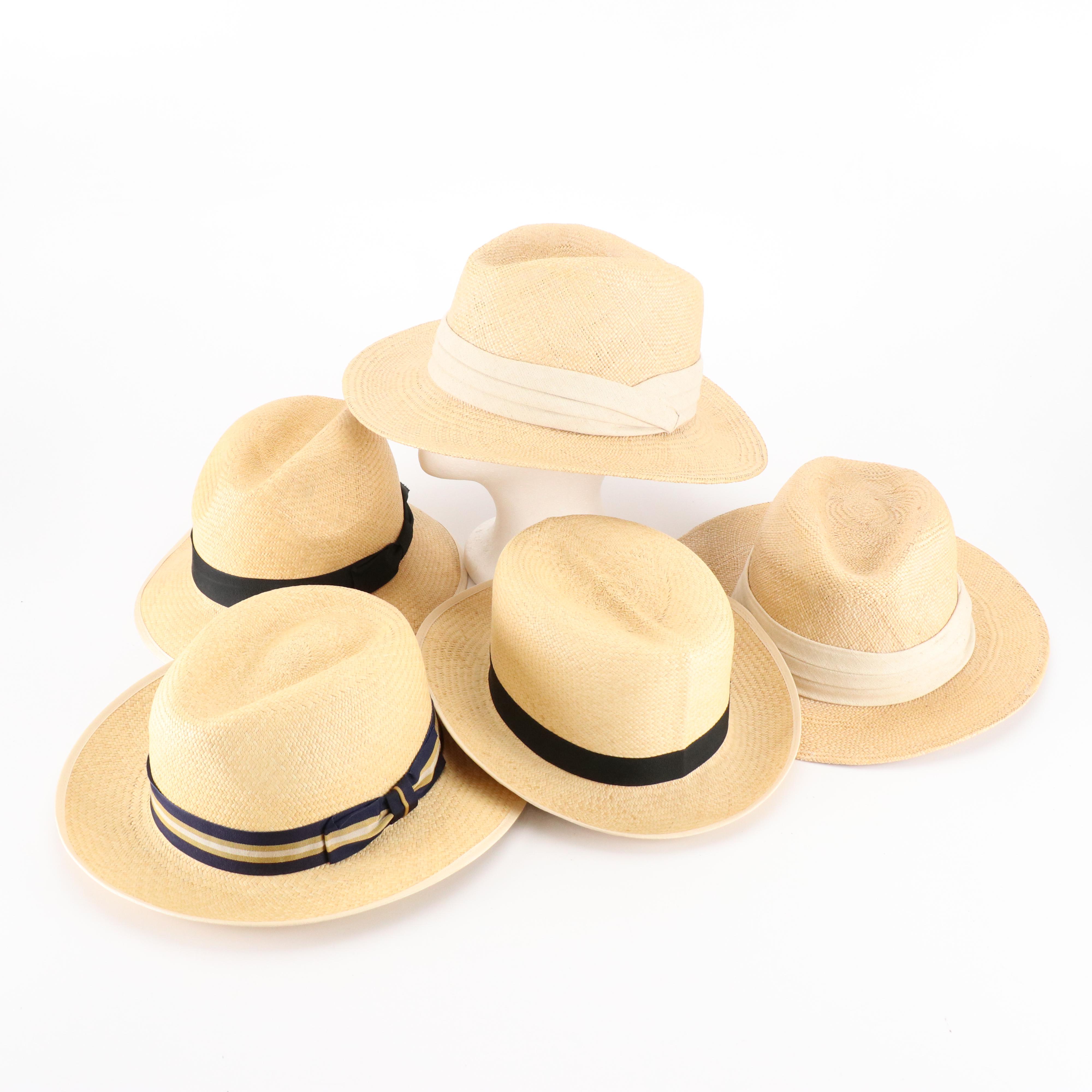 Marks & Spencer, Gieves & Hawkes, and Pro Cam-Fis Panama and More Straw Hats