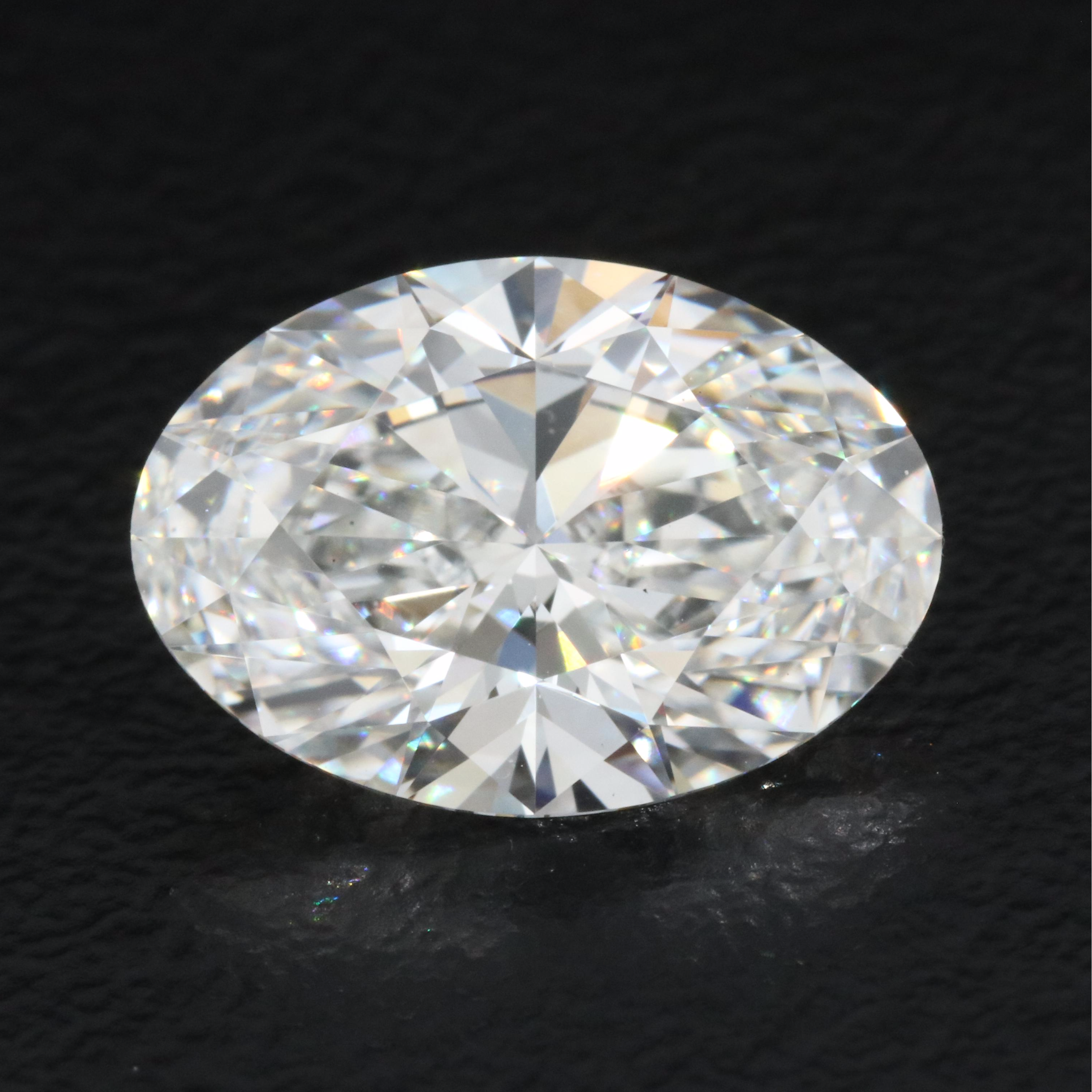 Loose 3.05 CT Lab Grown Diamond with IGI Report