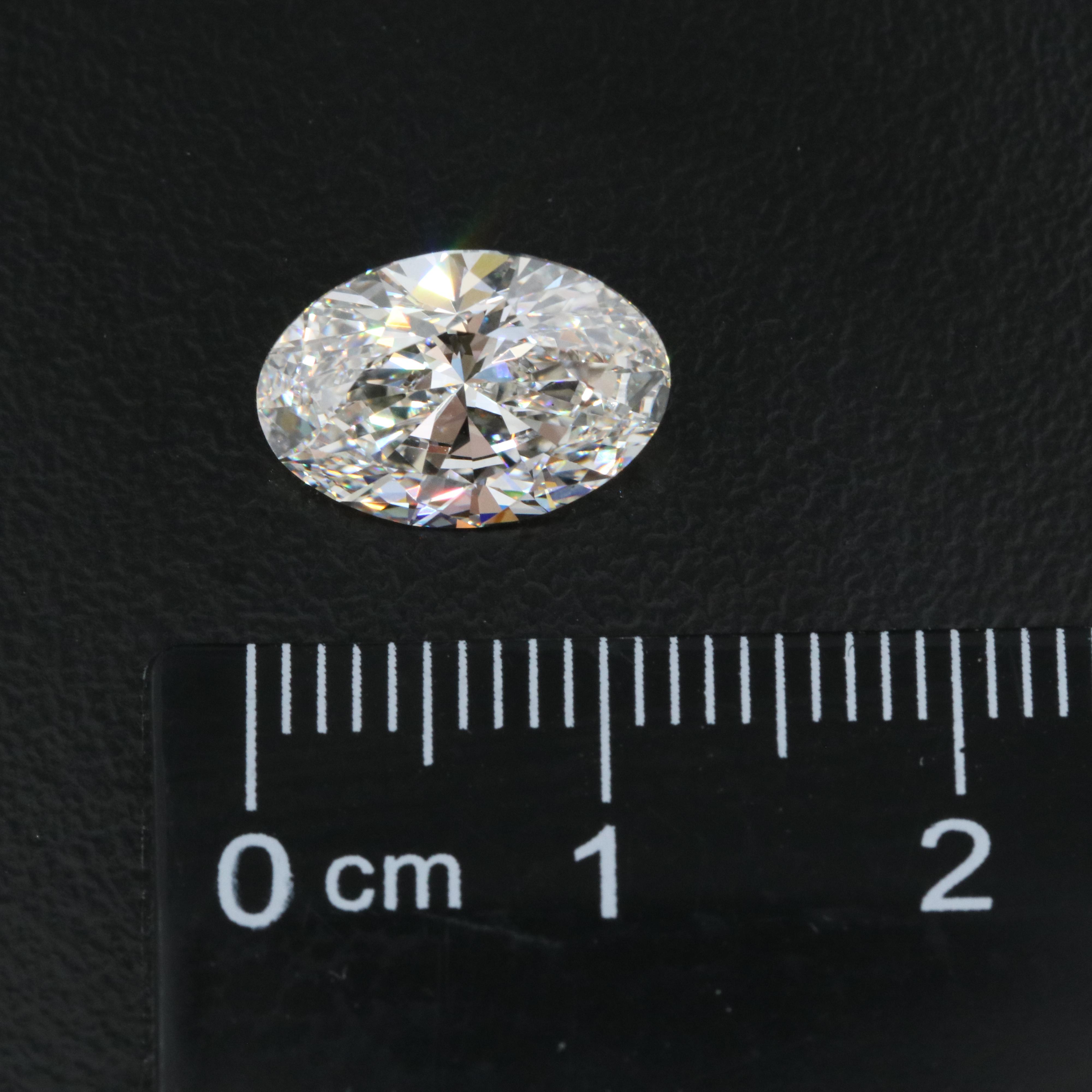 Loose 3.05 CT Lab Grown Diamond with IGI Report