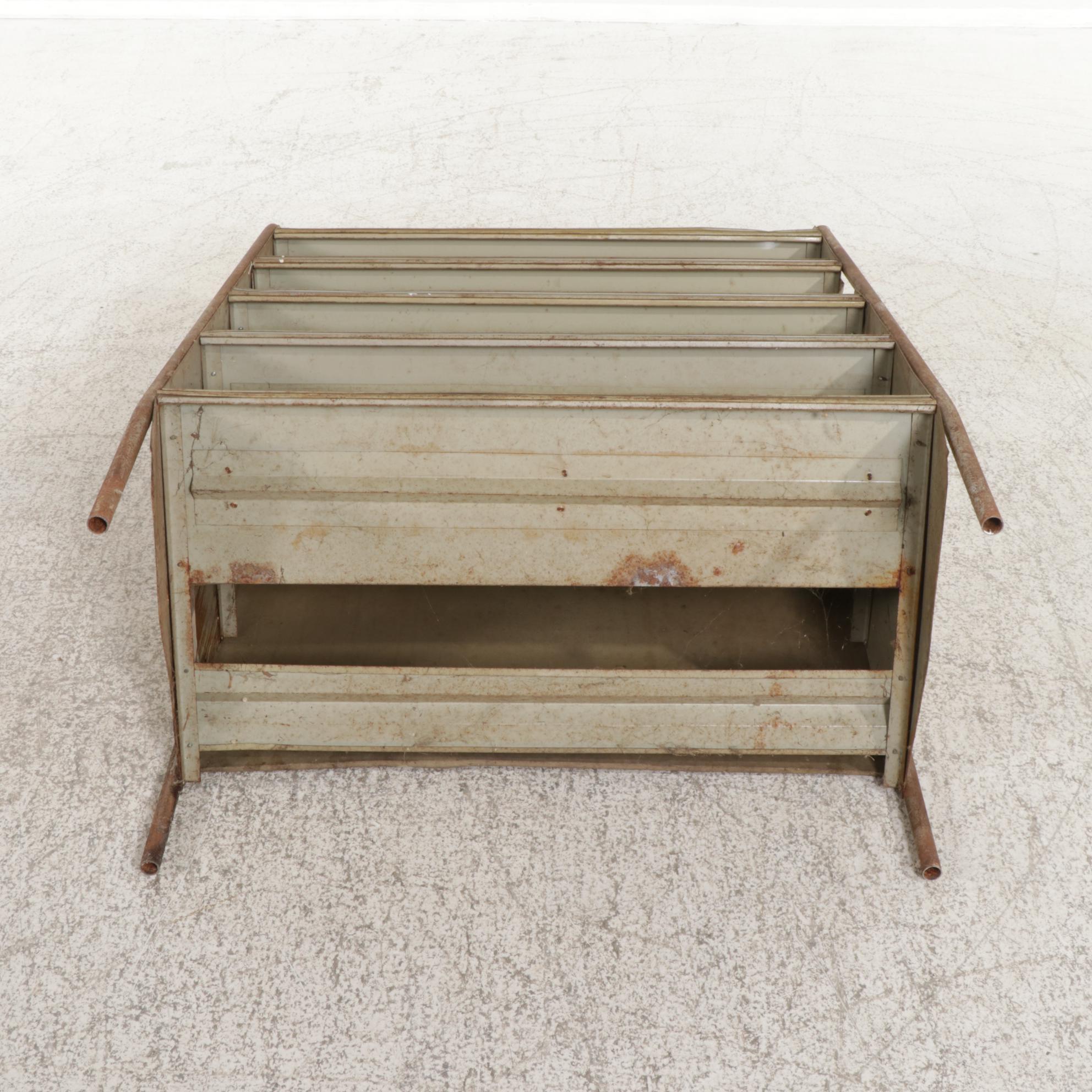 McCormick Spices Metal Retail Display Rack, Mid-20th Century