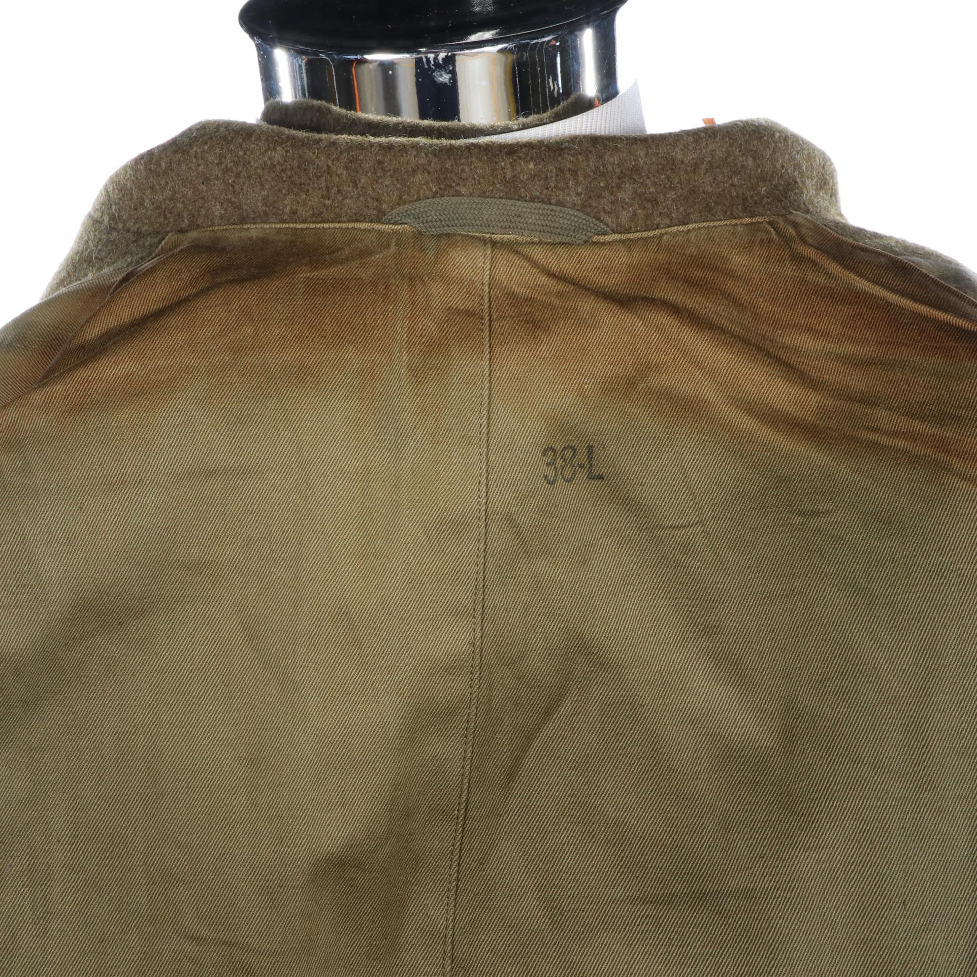 WWII Era United States Army Melton Wool Overcoat