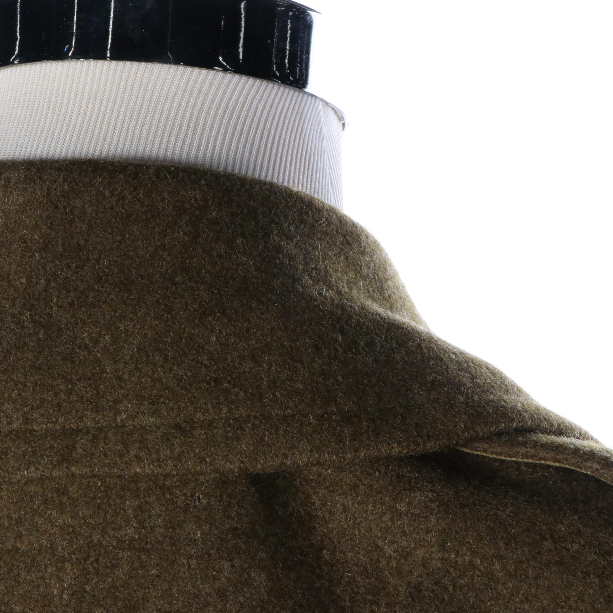 WWII Era United States Army Melton Wool Overcoat