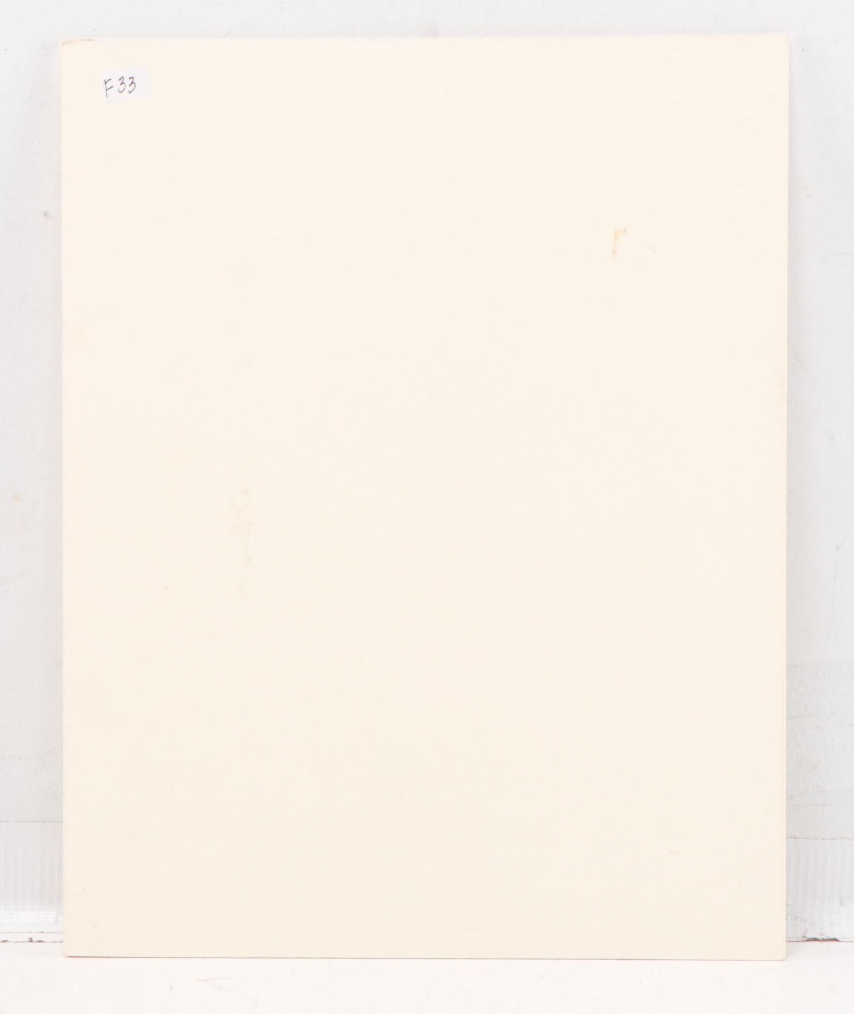 Bozena Sochor Linocut "Ave Maria," Mid-20th Century