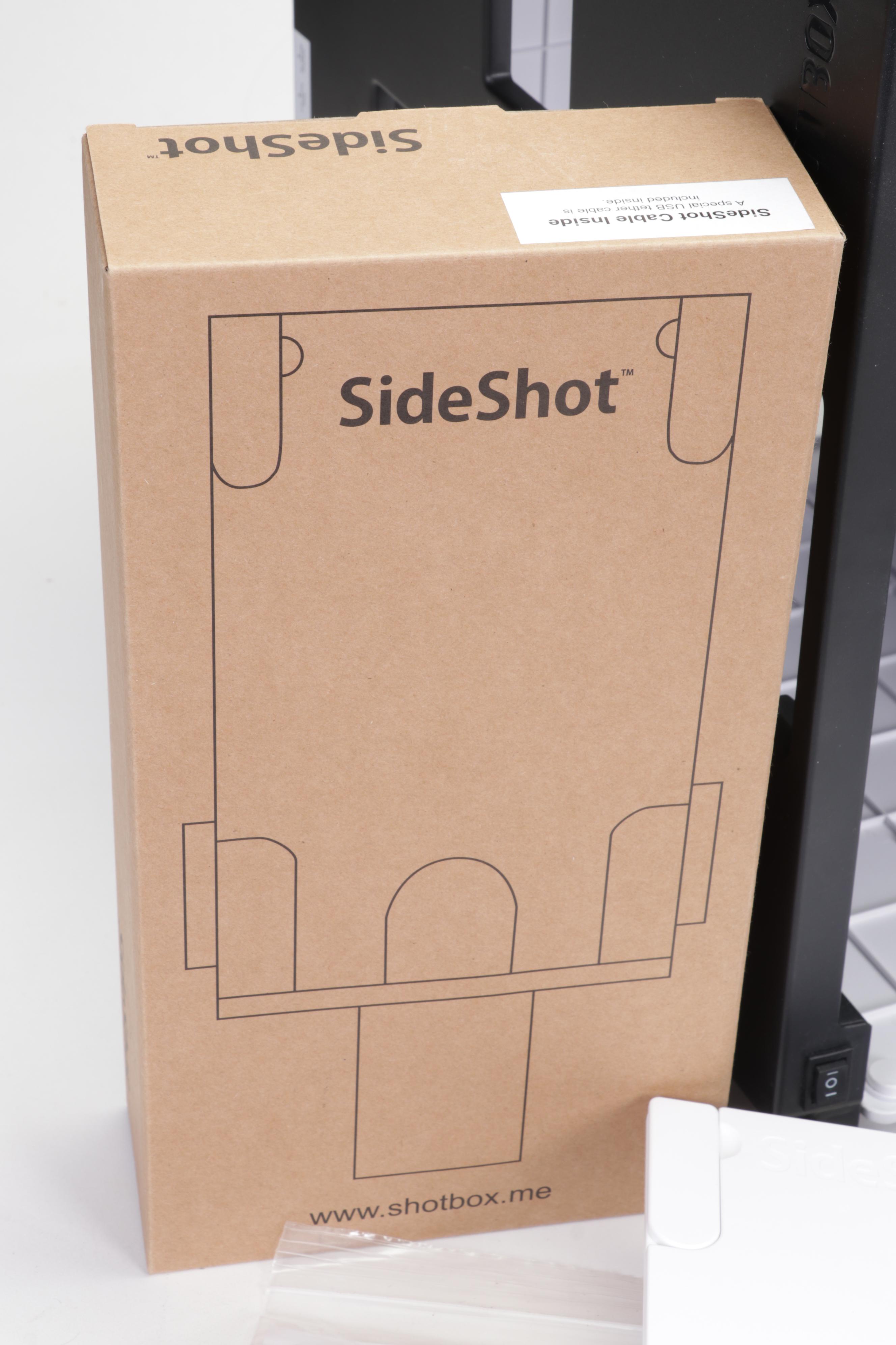 Shotbox Portable Light Studio with Side Shot Attachable Arm