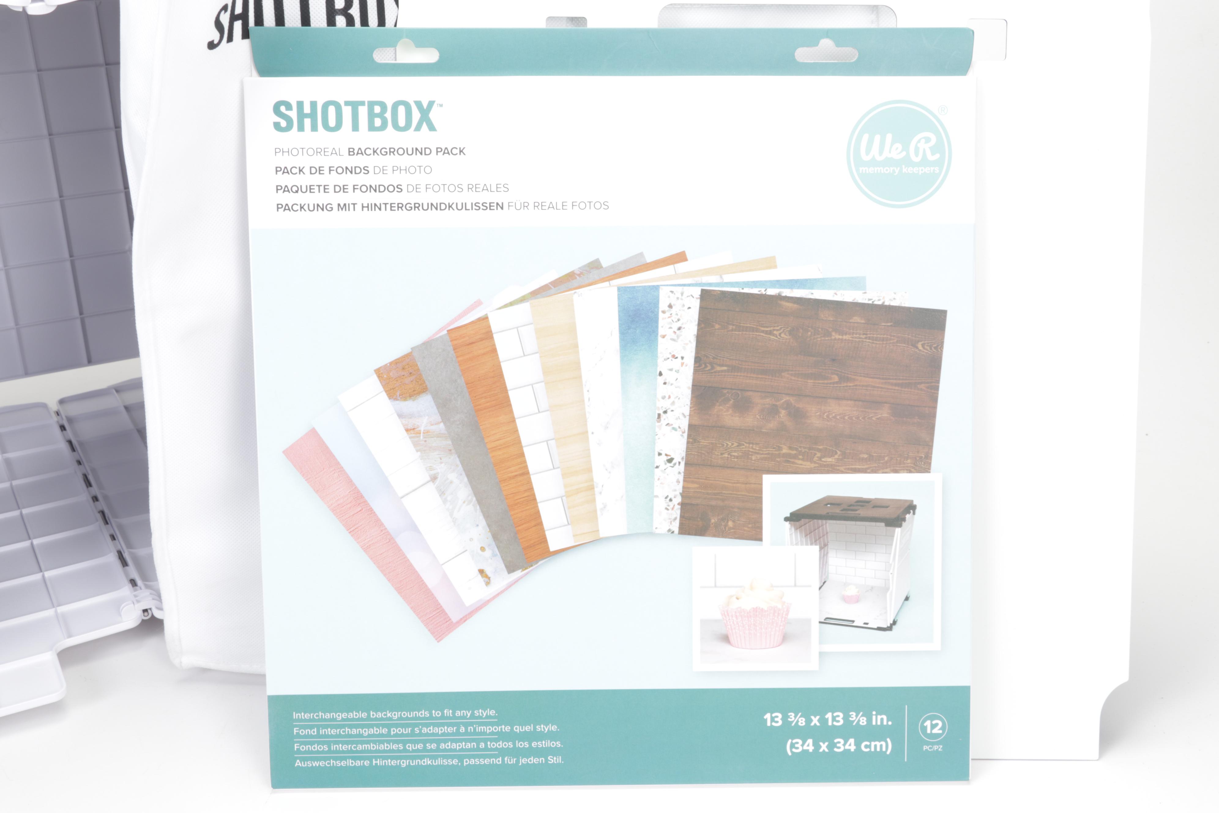 Shotbox Portable Light Studio with Side Shot Attachable Arm