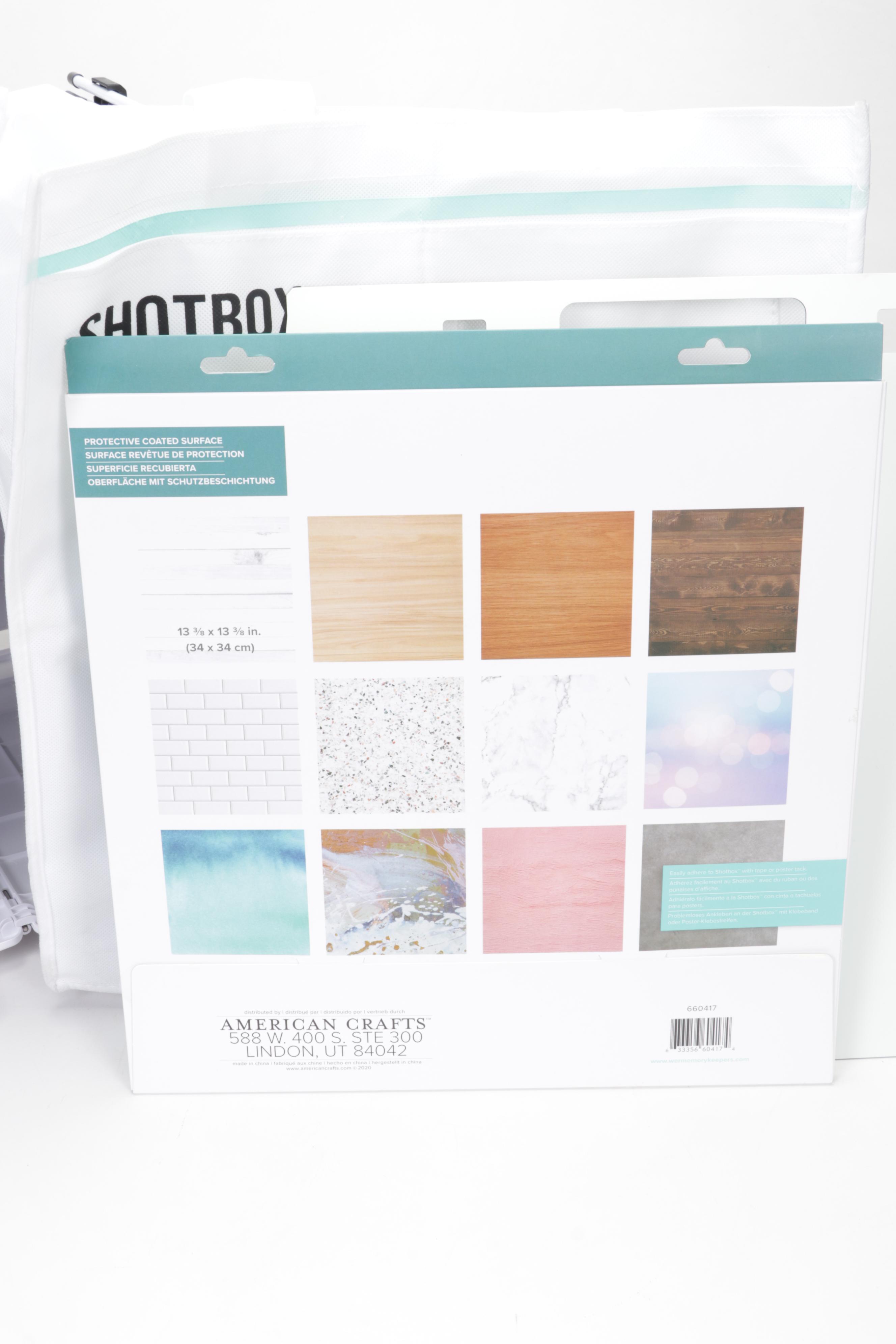 Shotbox Portable Light Studio with Side Shot Attachable Arm