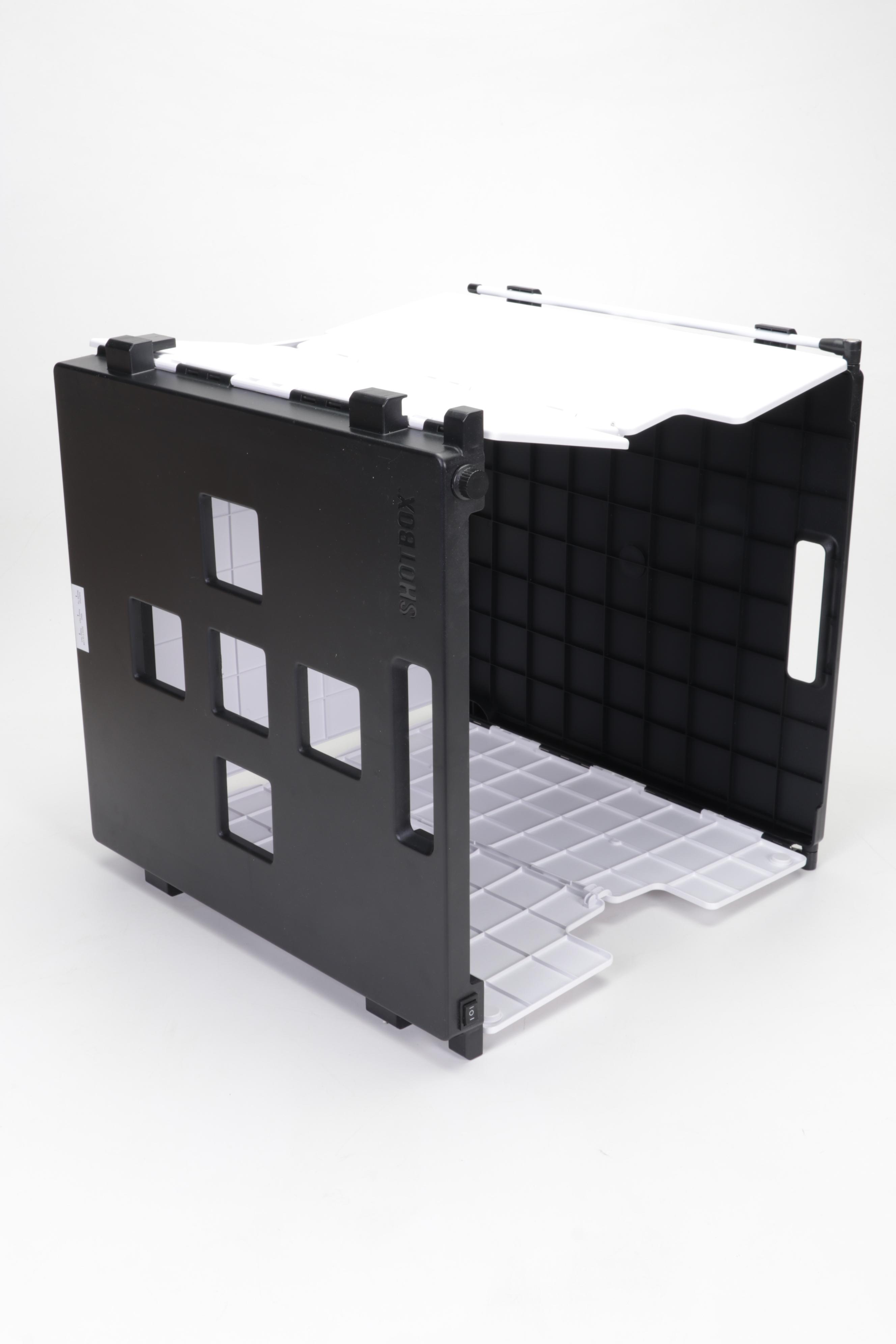 Shotbox Portable Light Studio with Side Shot Attachable Arm