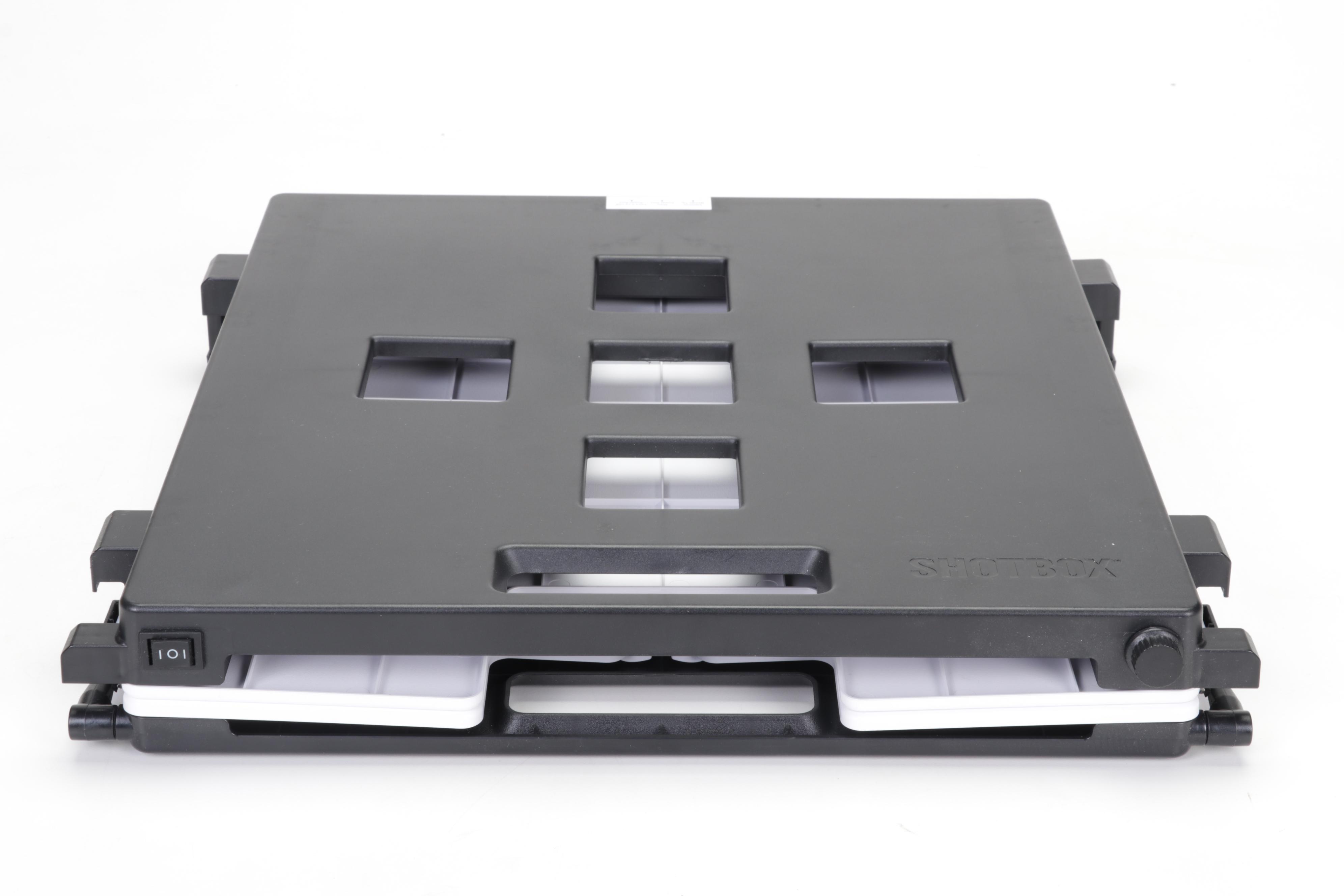 Shotbox Portable Light Studio with Side Shot Attachable Arm