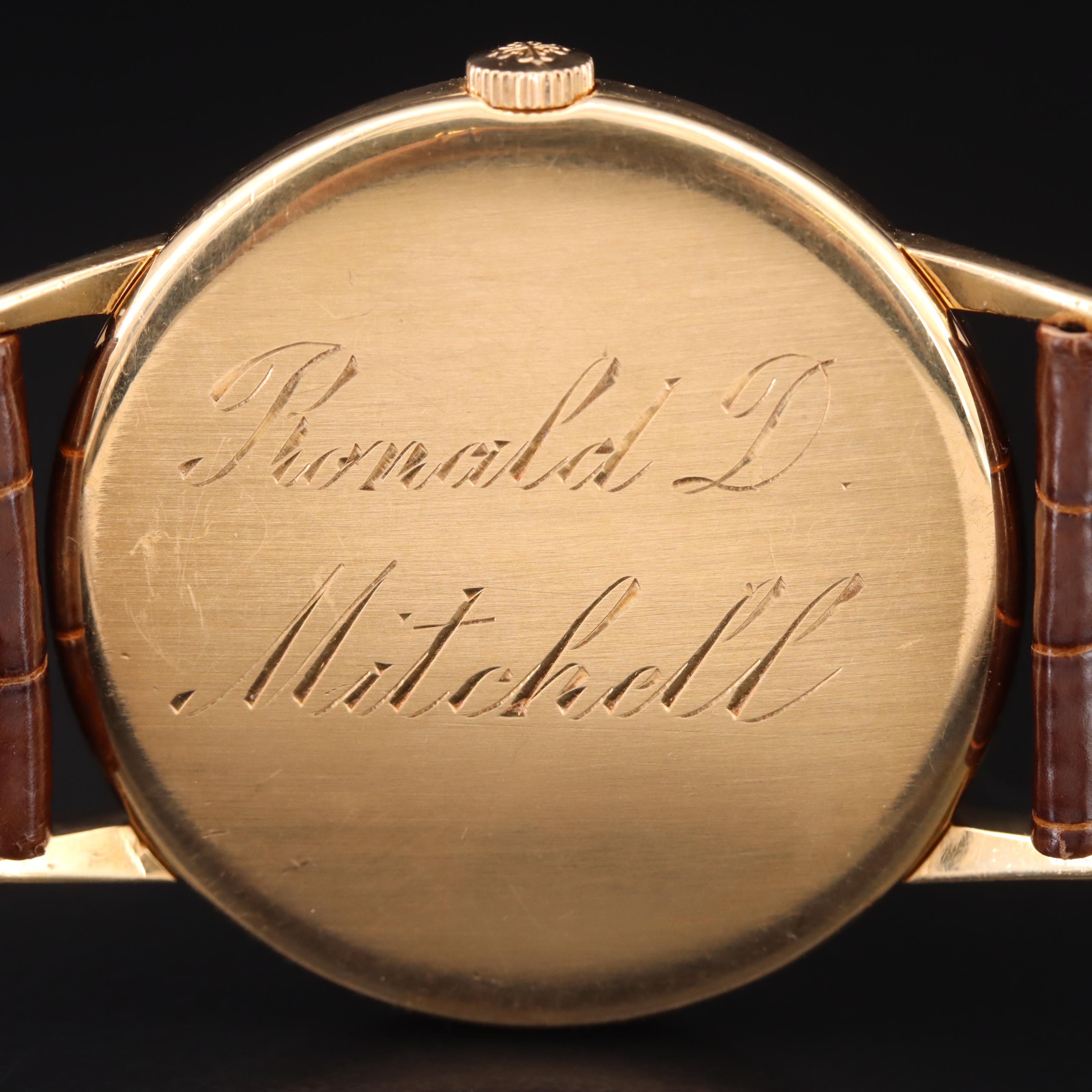 Patek Philippe Calatrava 18K Stem Wind Watch