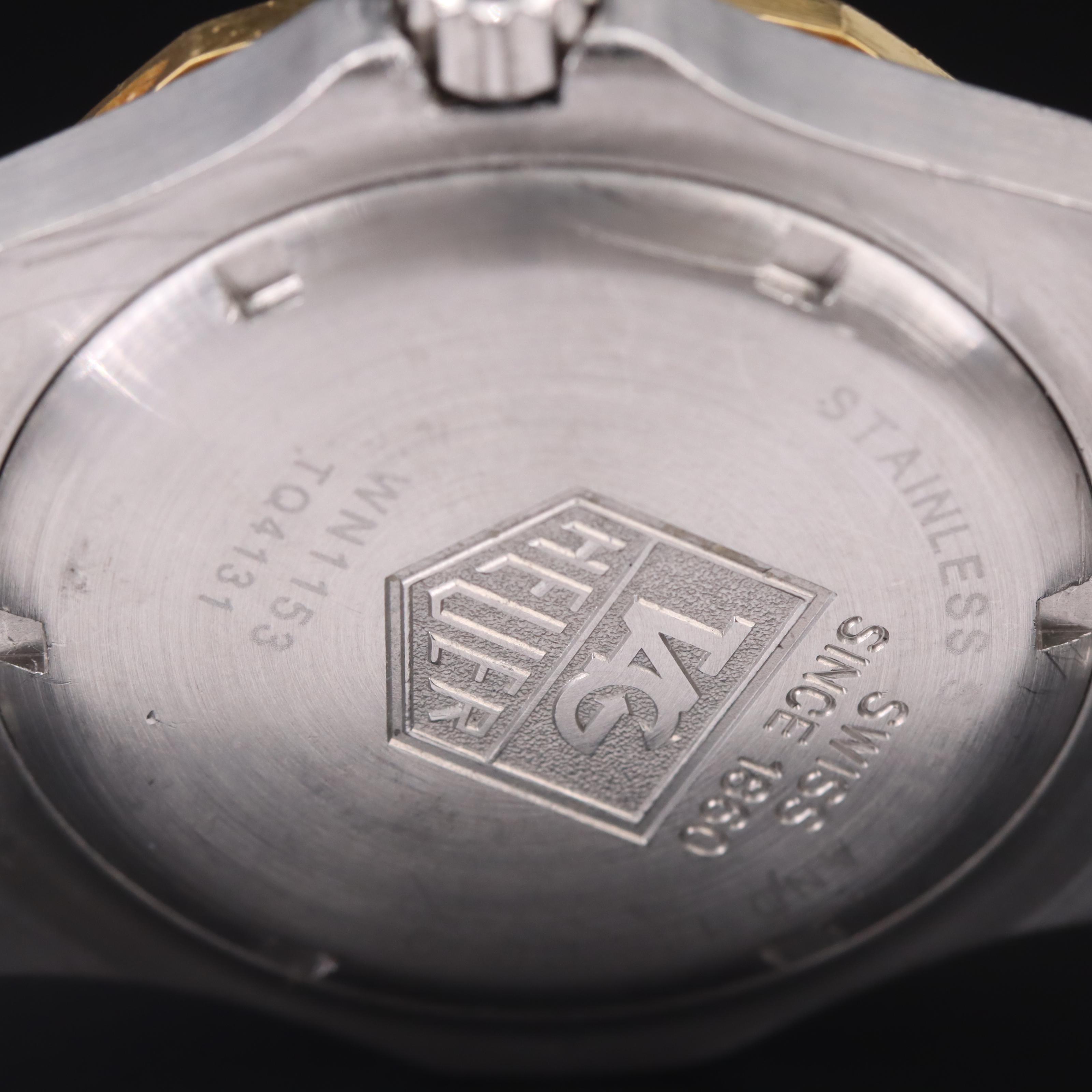 TAG Heuer 2000 18K Stainless Steel Professional 200 Meters Watch