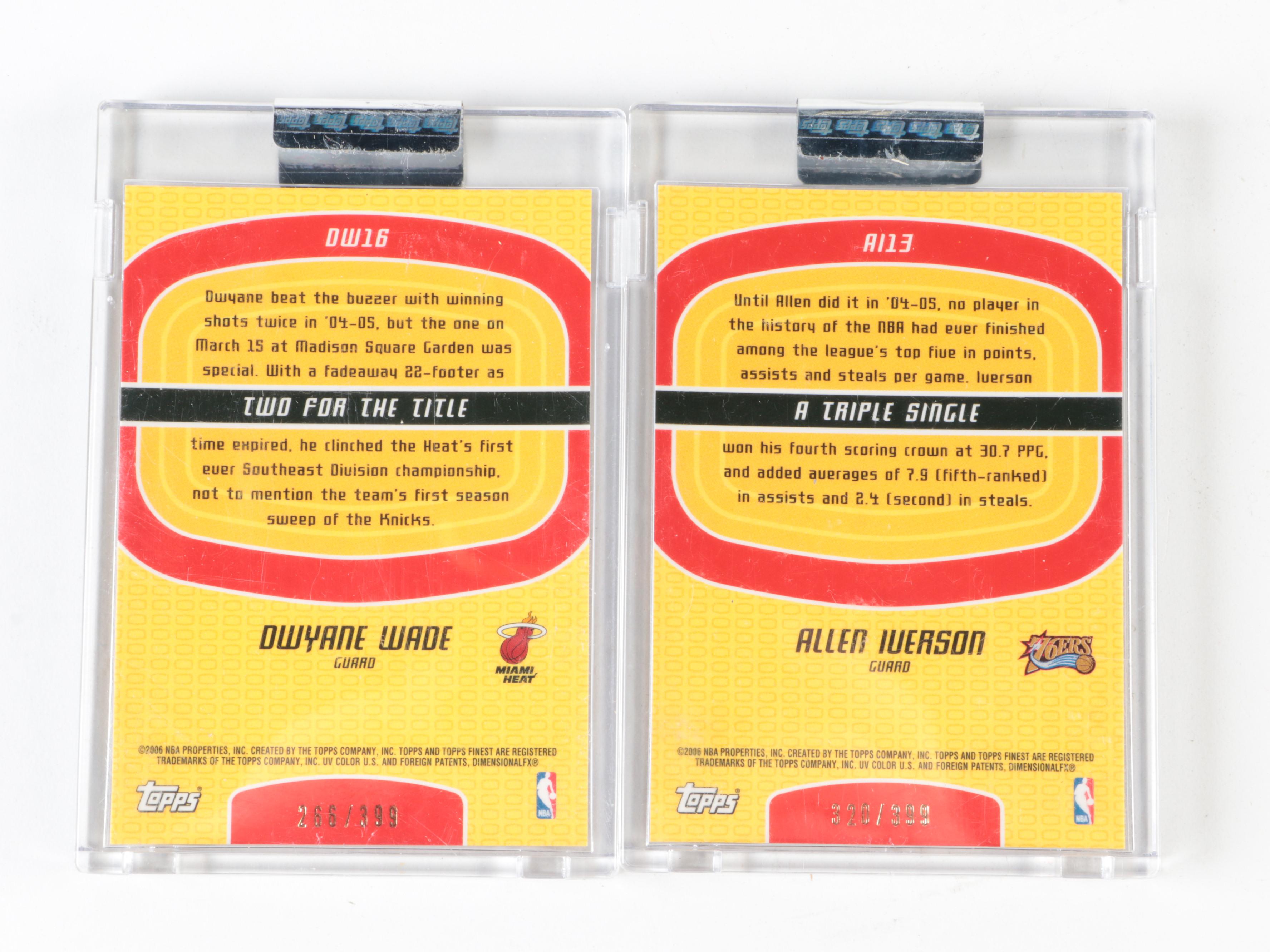 Topps, Other Basketball Cards with Chamberlain, Jordan, Wade, More, 1970s–2020s