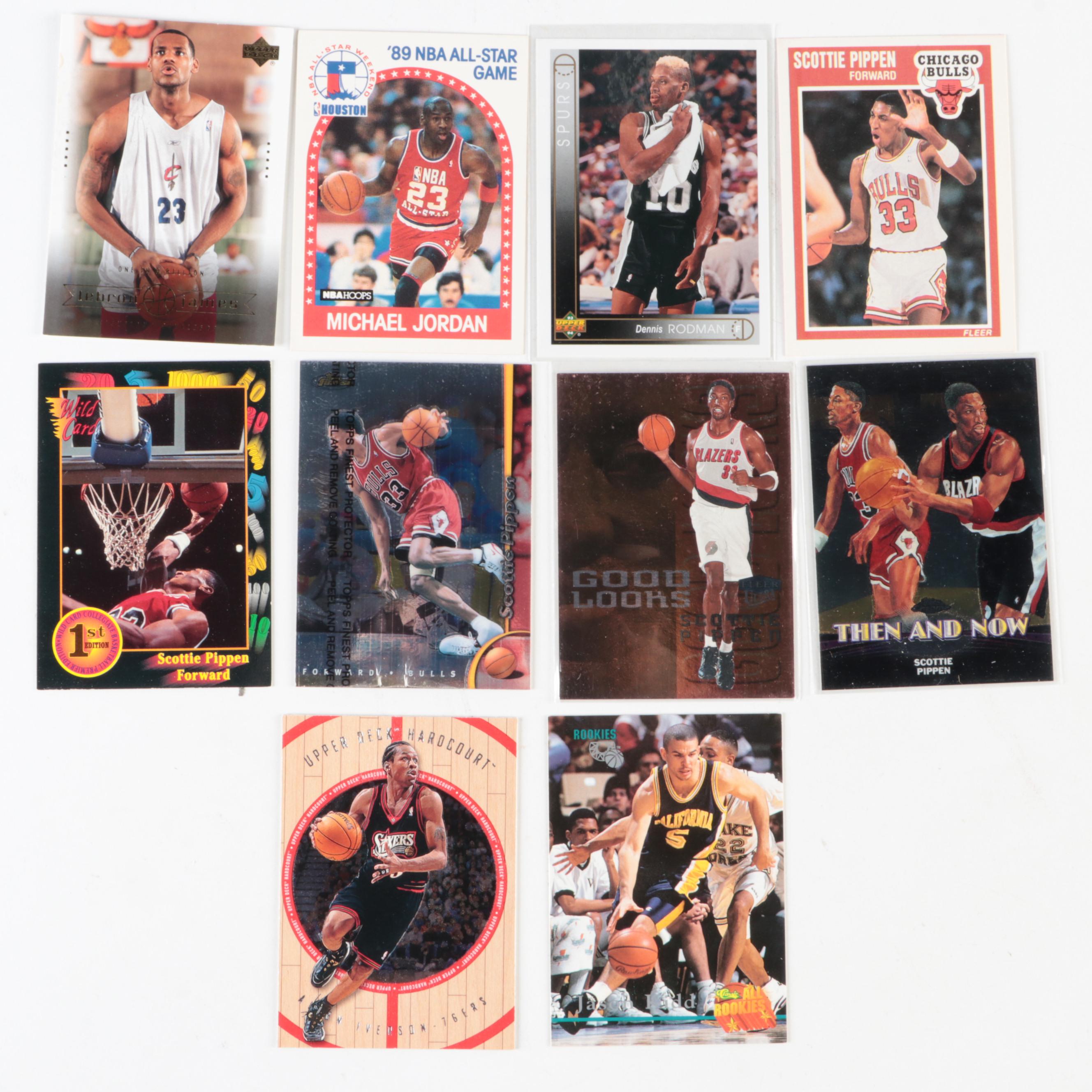 Topps, Other Basketball Cards with Chamberlain, Jordan, Wade, More, 1970s–2020s