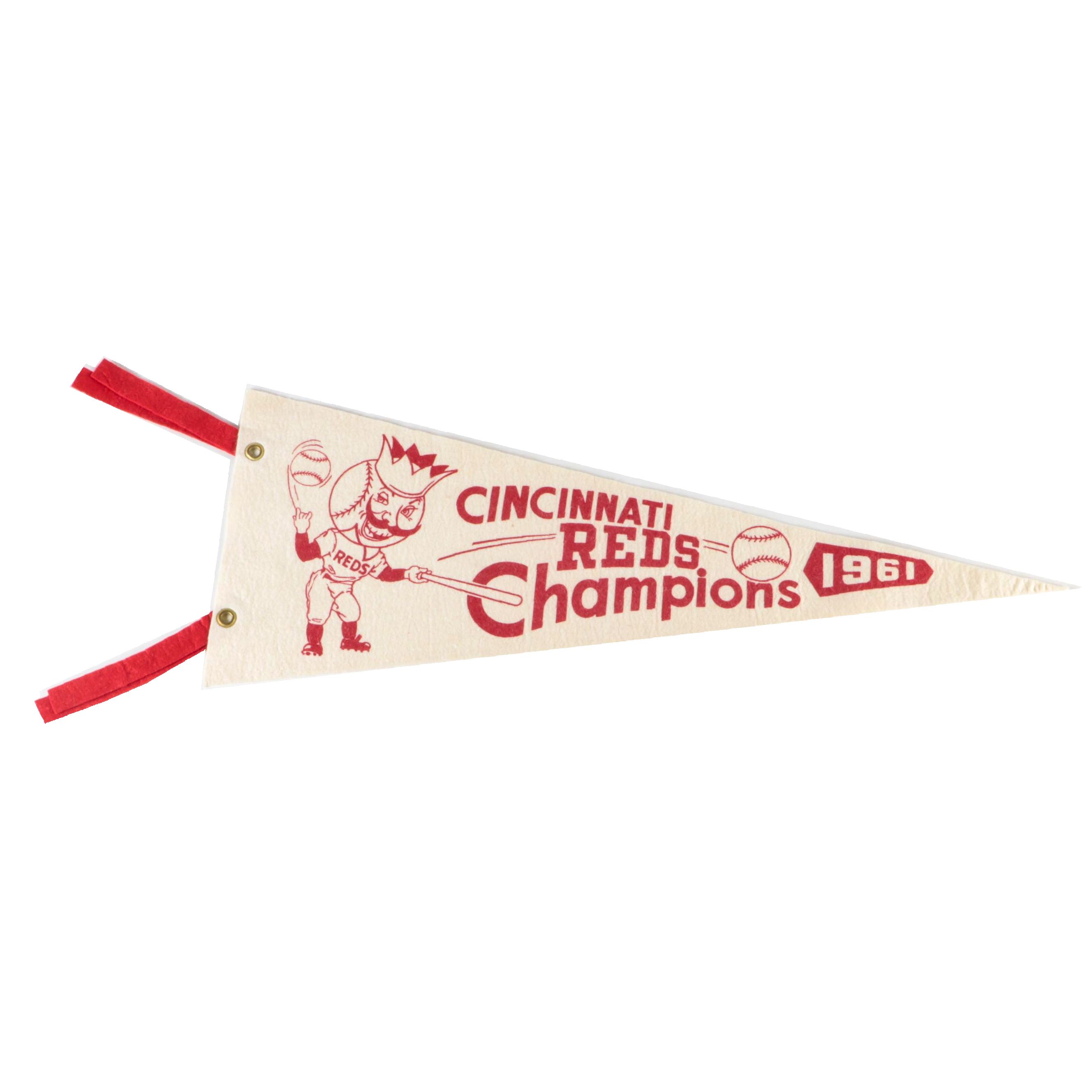1961 Cincinnati Reds MLB National League Champions Pennant