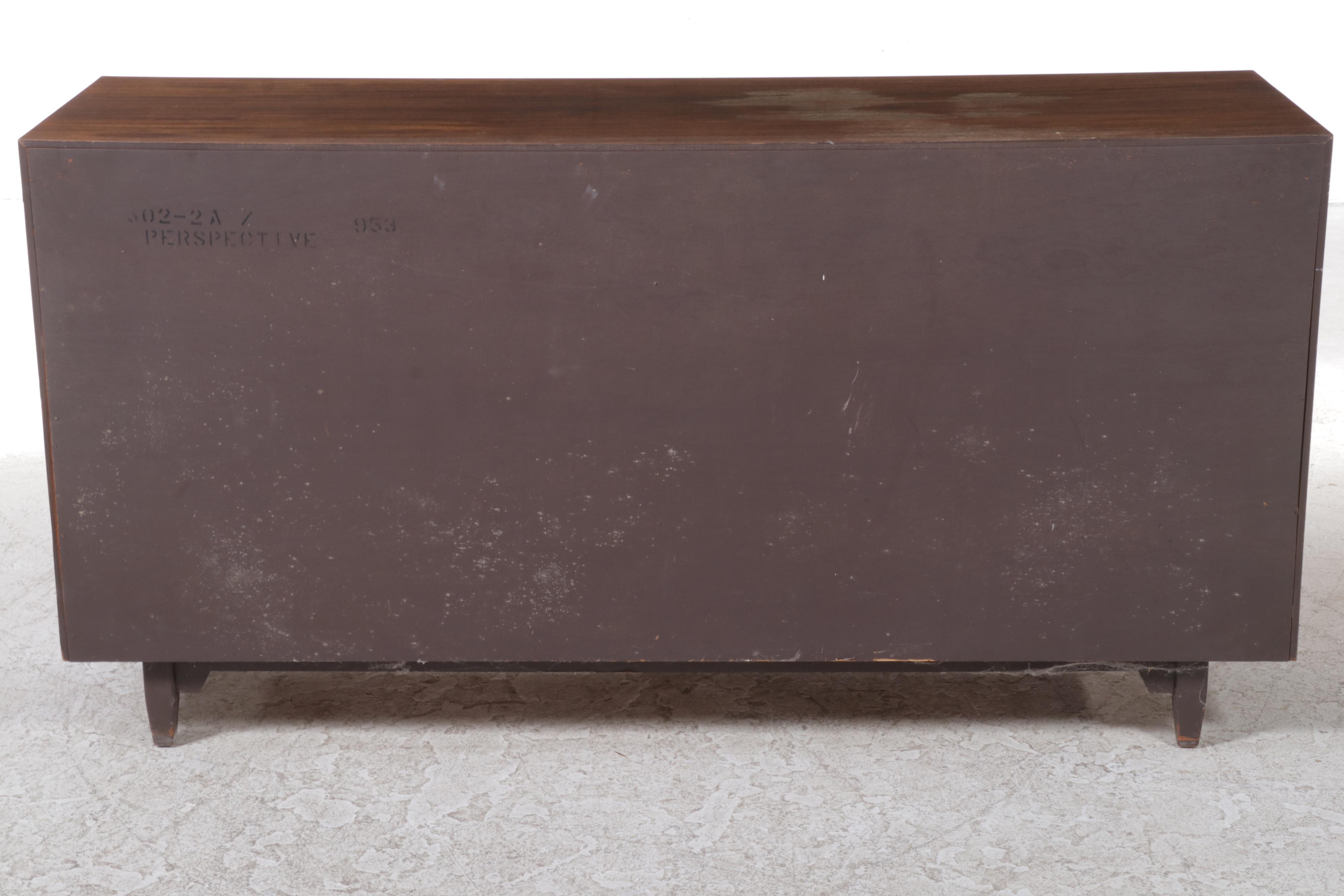 Milo Baughman for Drexel "Perspective" Mindoro Wood Eight-Drawer Dresser
