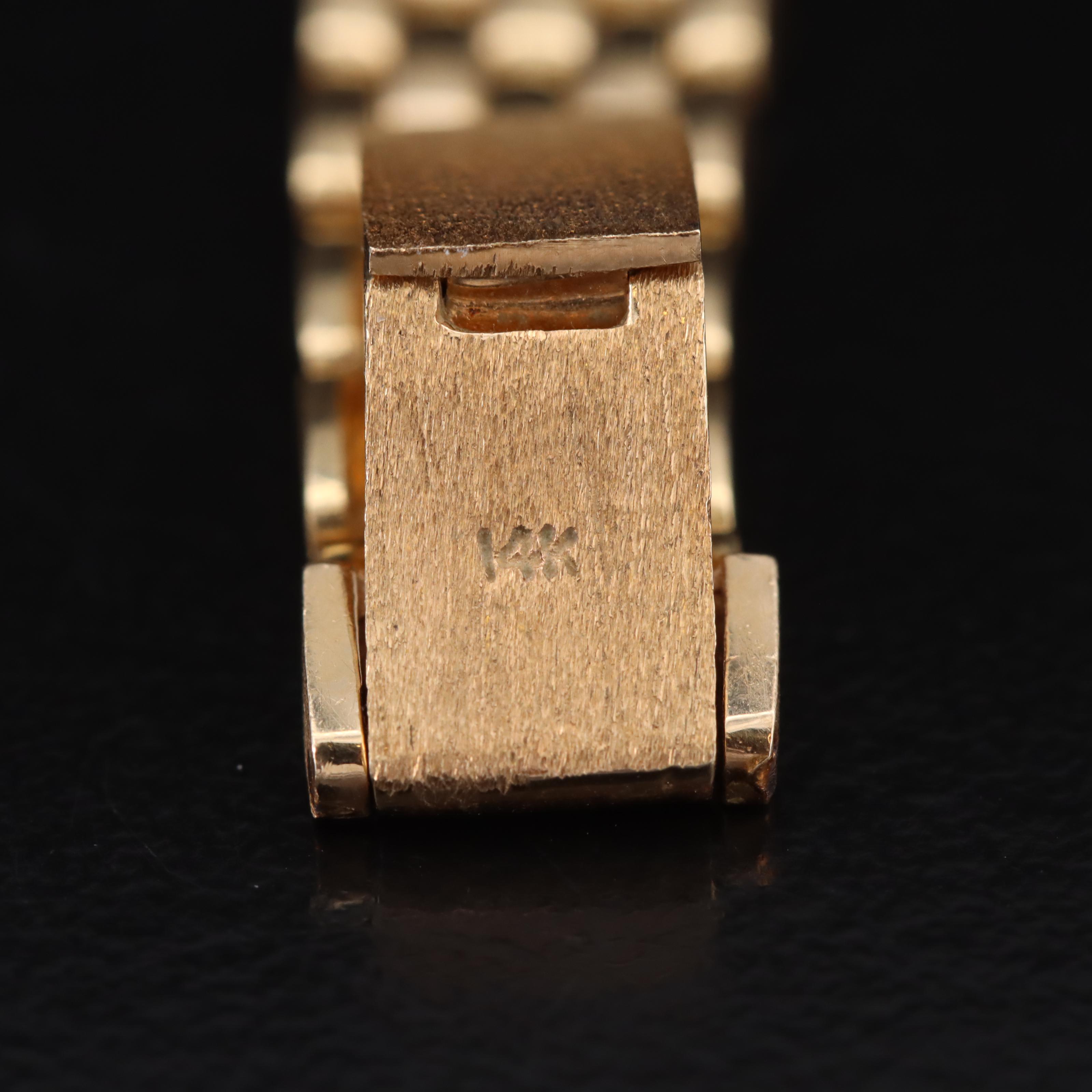 14K Swiss Geneve Quartz Watch