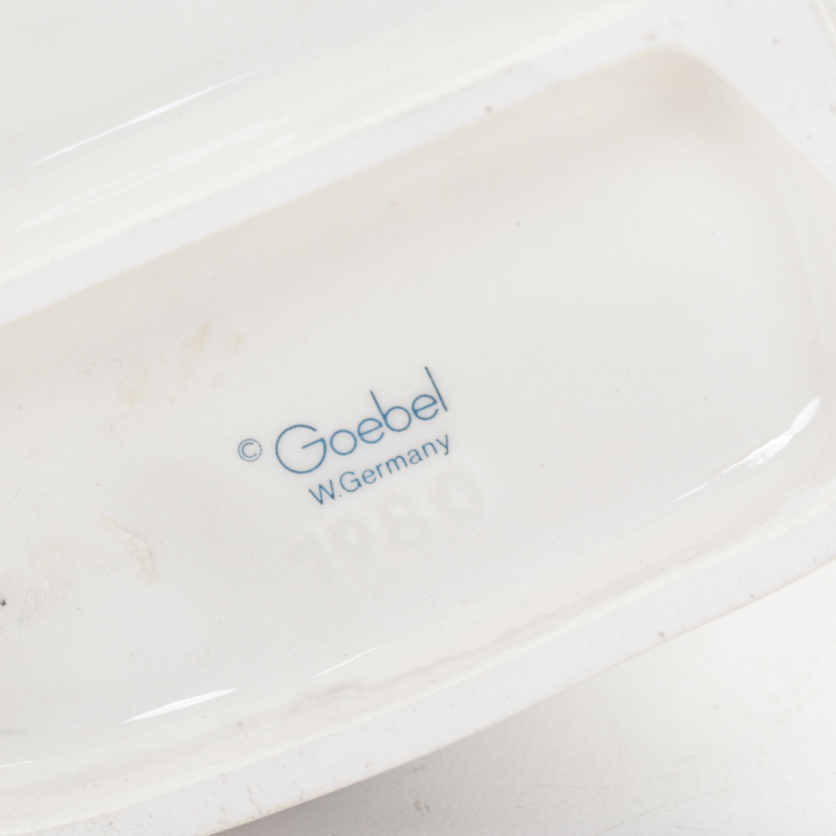 Goebel "Fips, "Monty", "Greg", "Mike" and "Porz" Porcelain Co-Boy Figurines