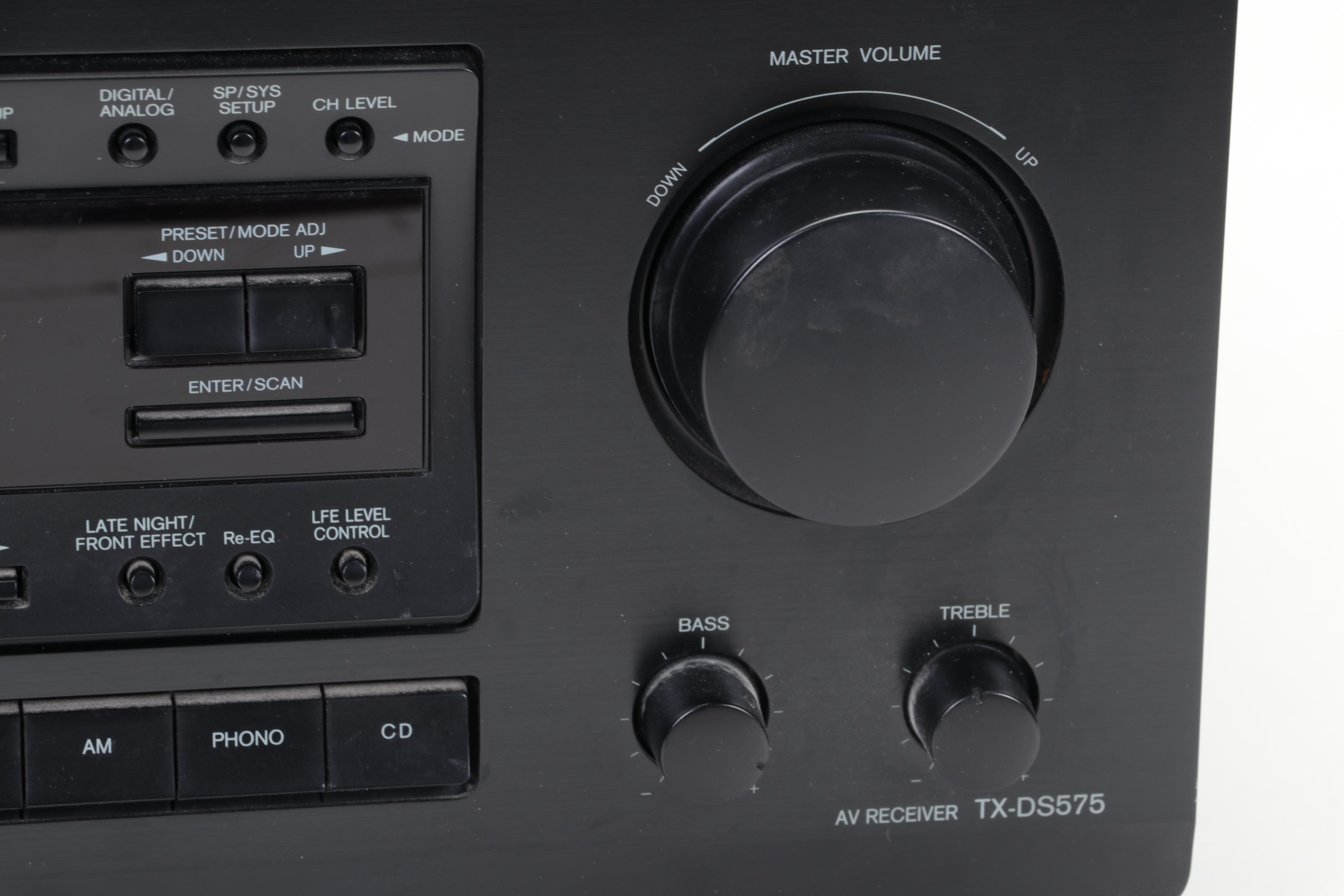 Onkyo AV Receiver and Six-Disc CD Changer