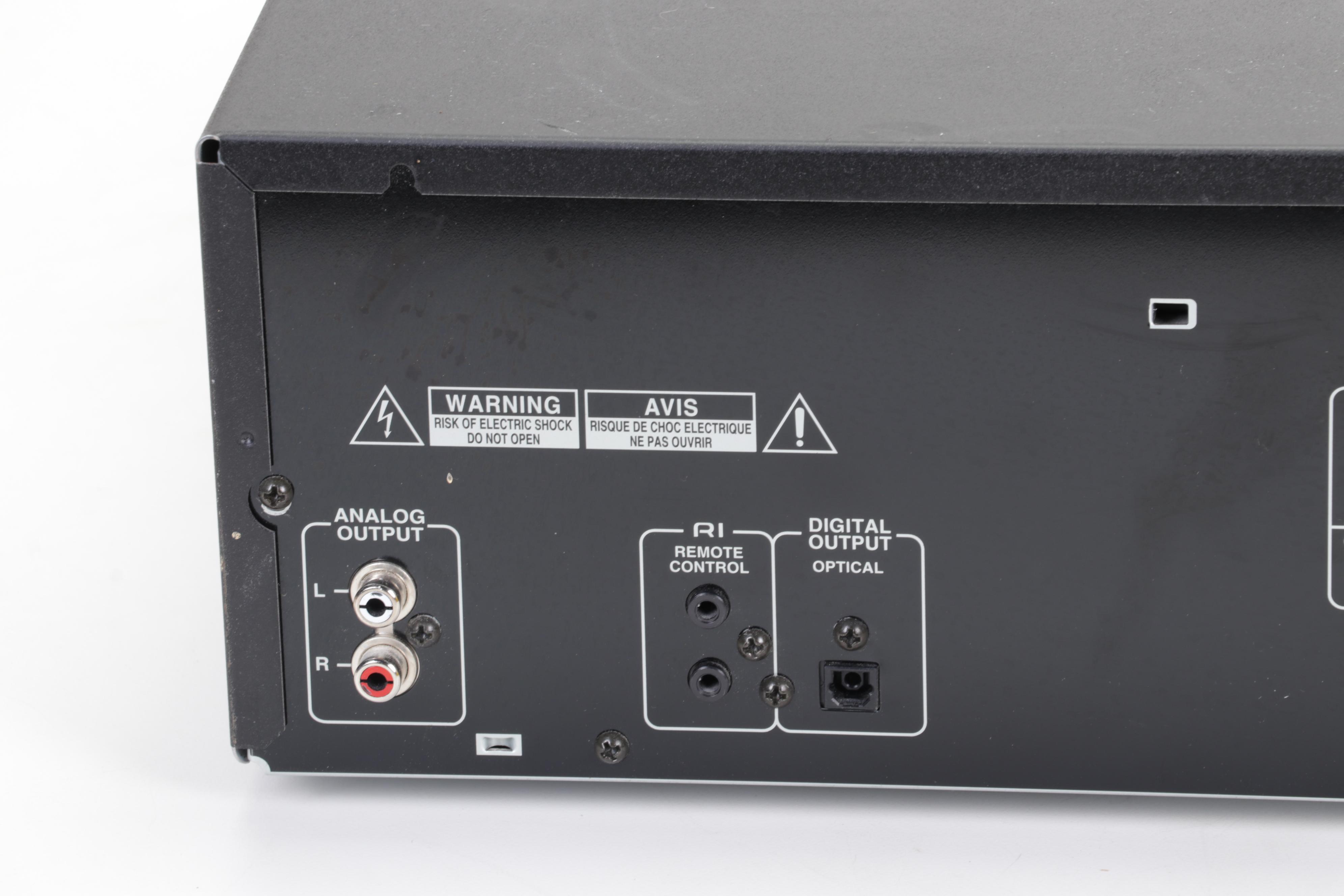 Onkyo AV Receiver and Six-Disc CD Changer