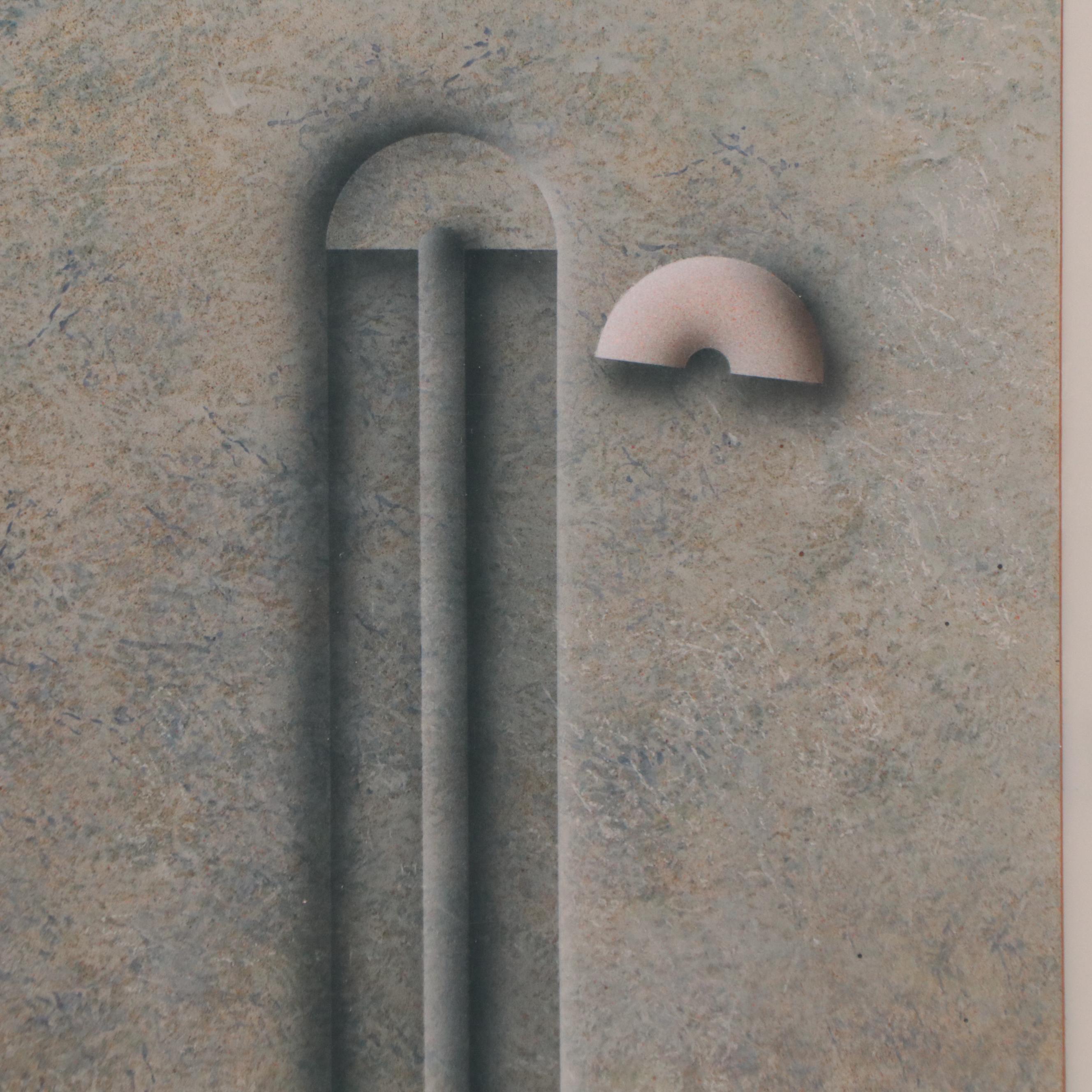 Beck and Jung Acrylic Painting "Little Katadje II," 1980