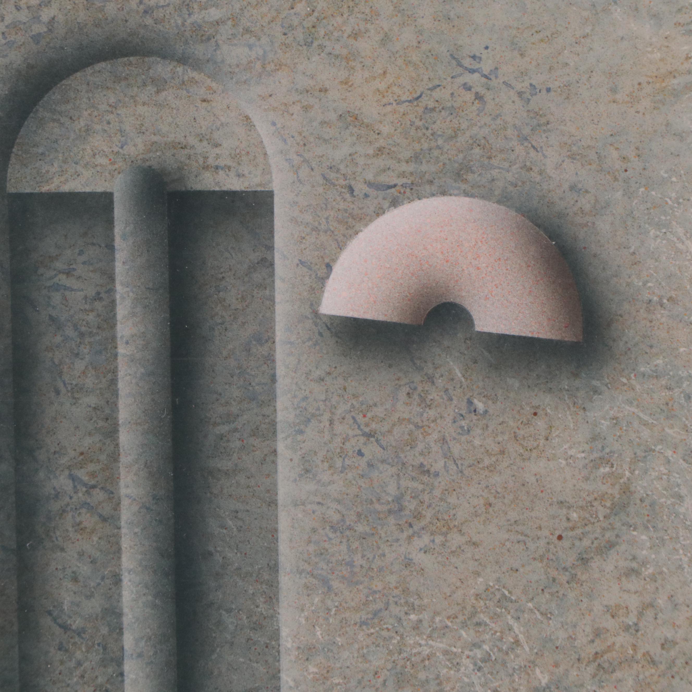 Beck and Jung Acrylic Painting "Little Katadje II," 1980