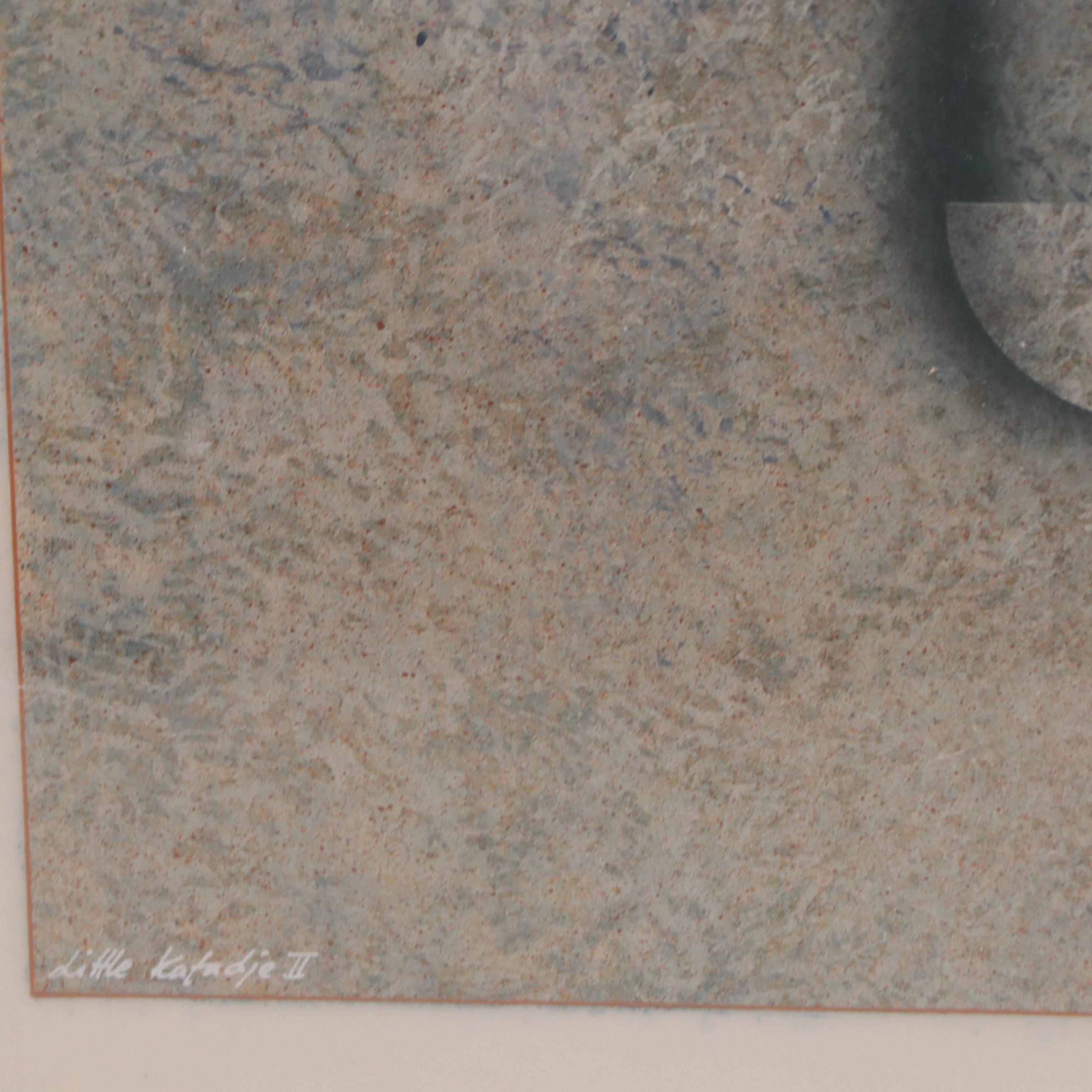 Beck and Jung Acrylic Painting "Little Katadje II," 1980