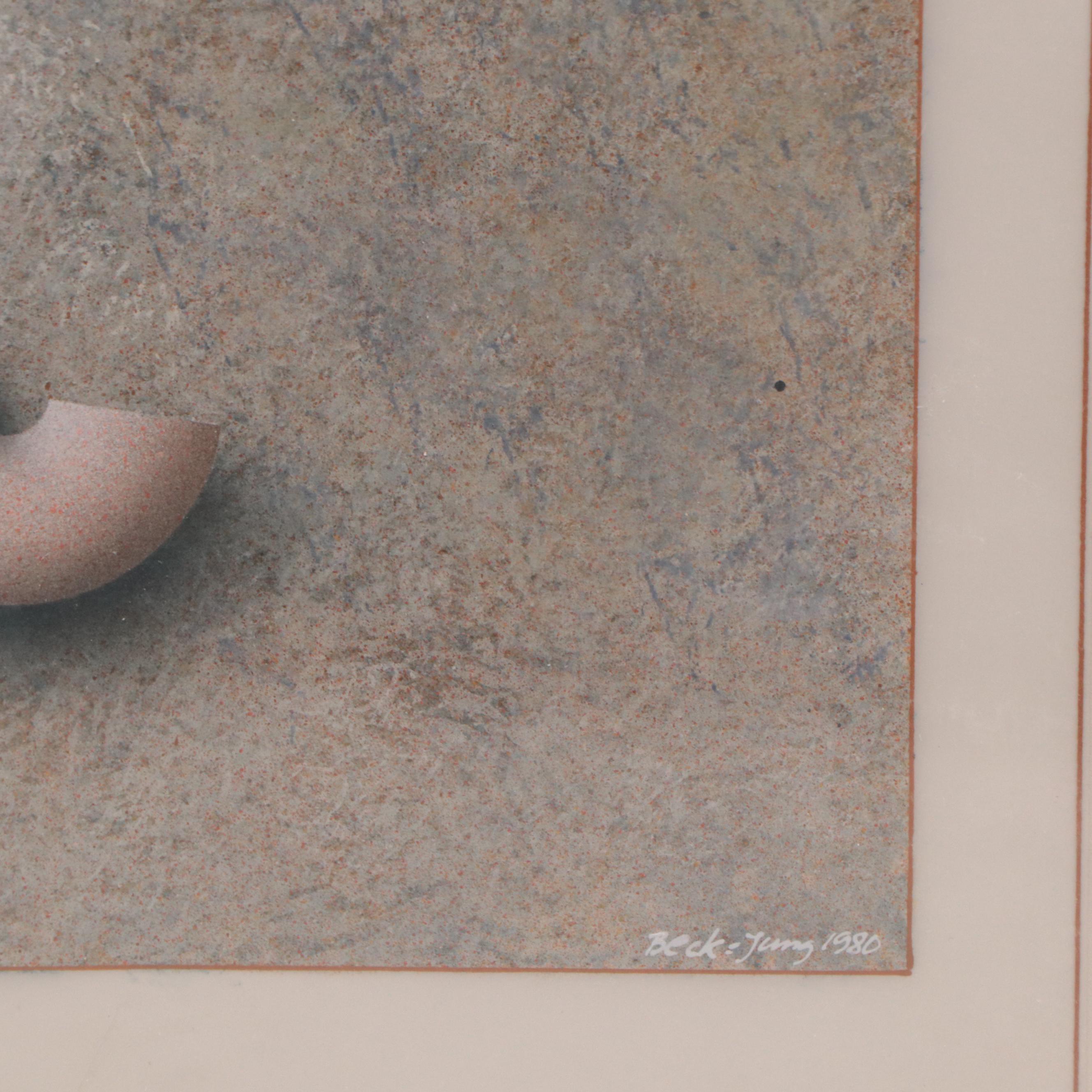 Beck and Jung Acrylic Painting "Little Katadje II," 1980