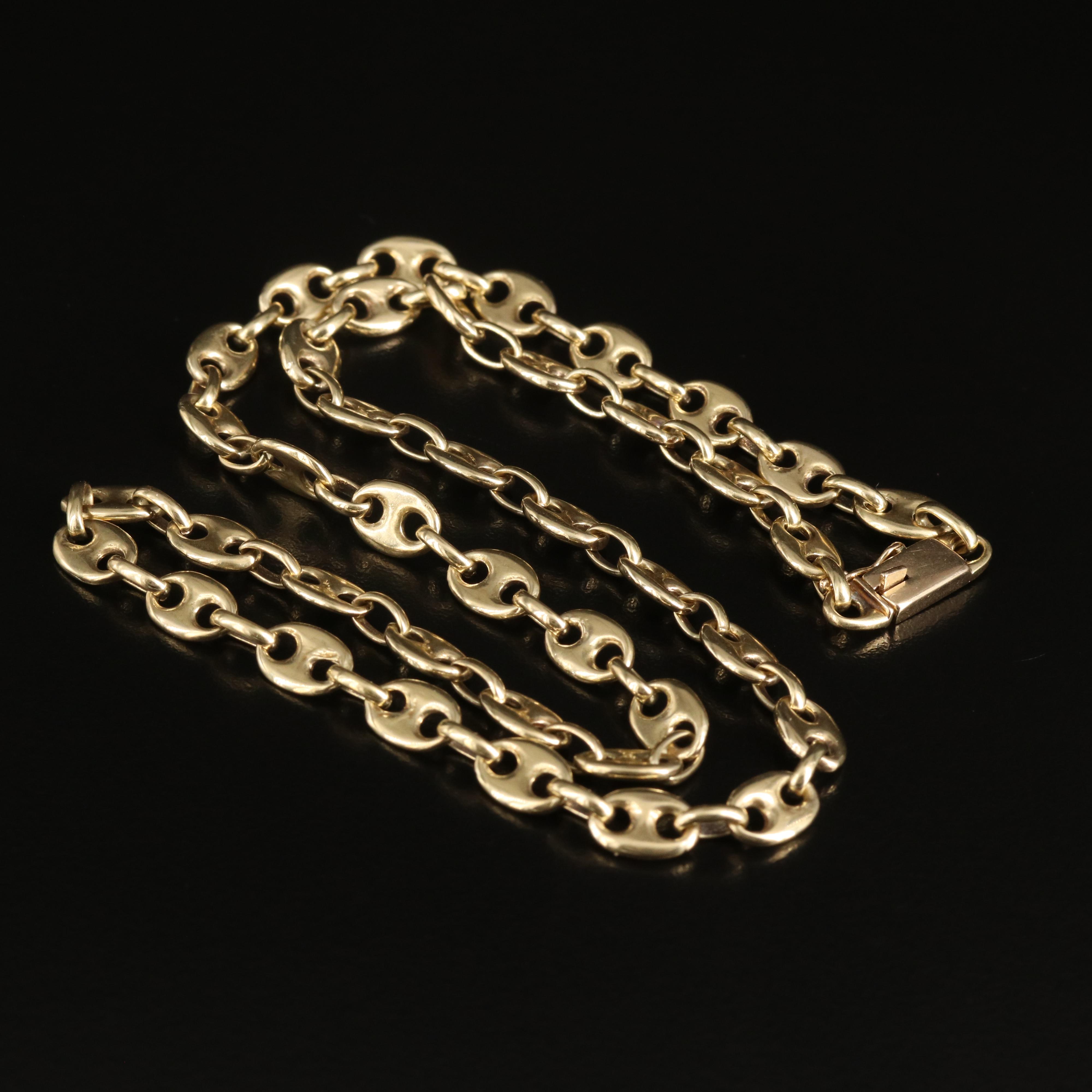 14K Mariner Chain Necklace