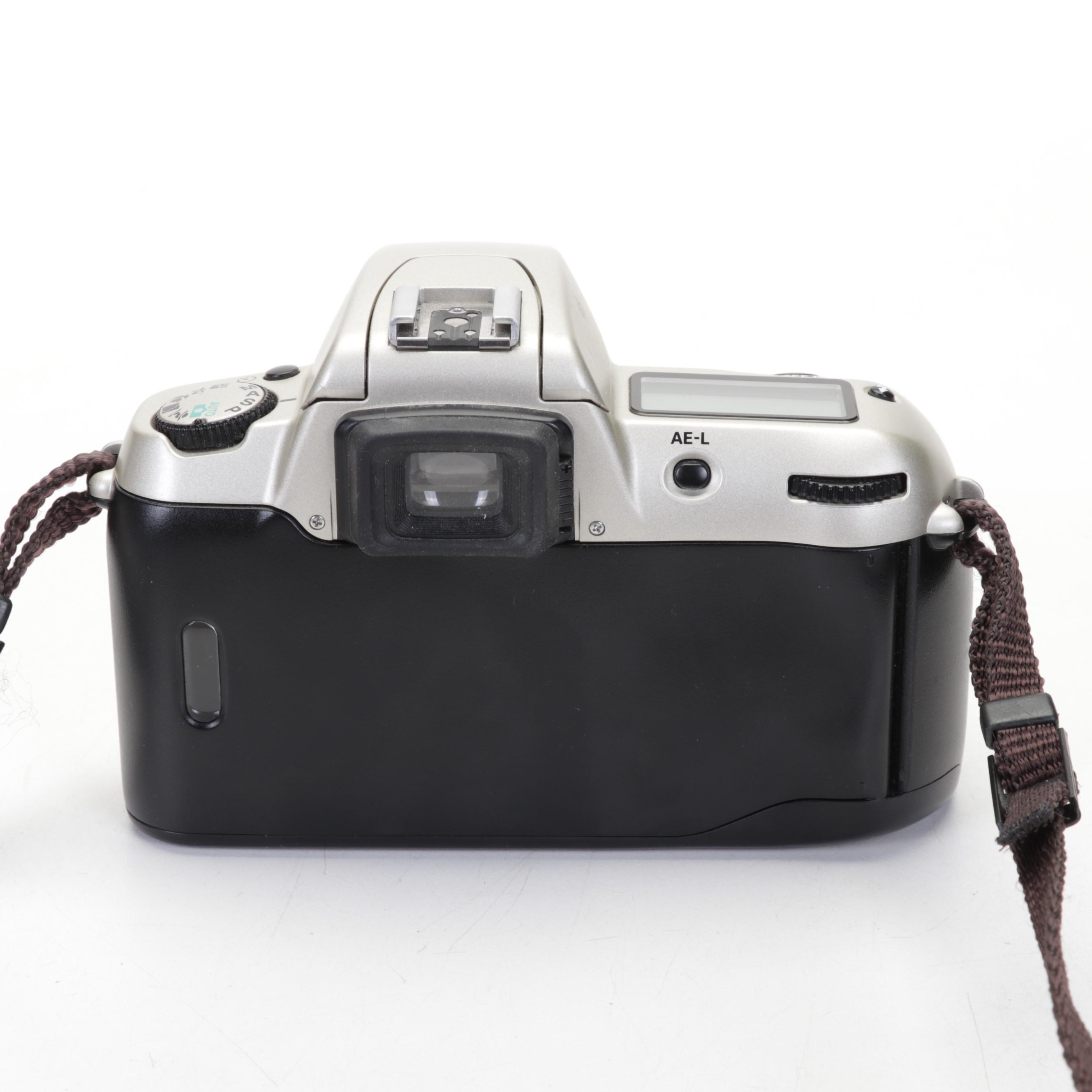 Nikon N60 SLR Film Camera, Vivitar 70-150mm Lens with Case and More Accessories