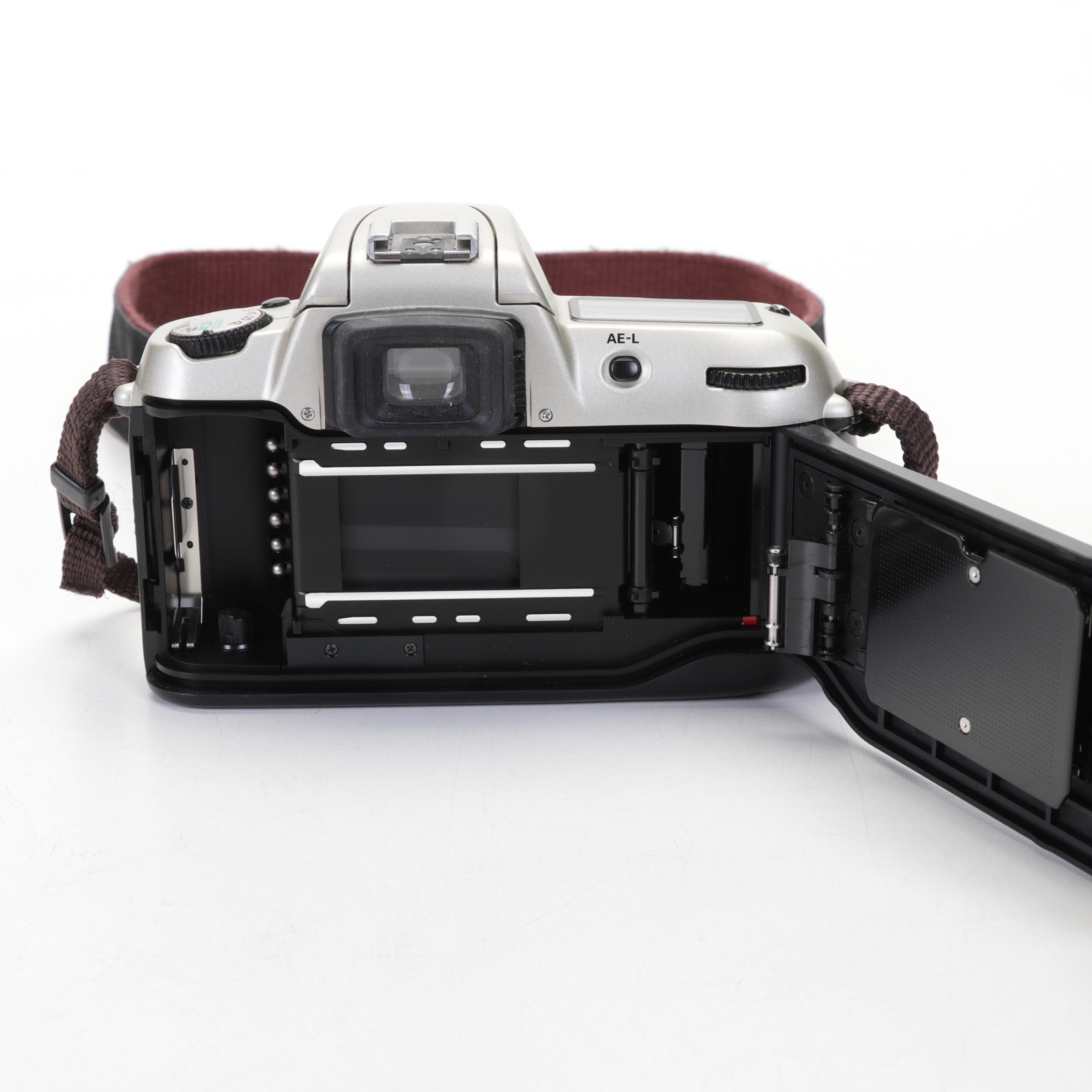 Nikon N60 SLR Film Camera, Vivitar 70-150mm Lens with Case and More Accessories